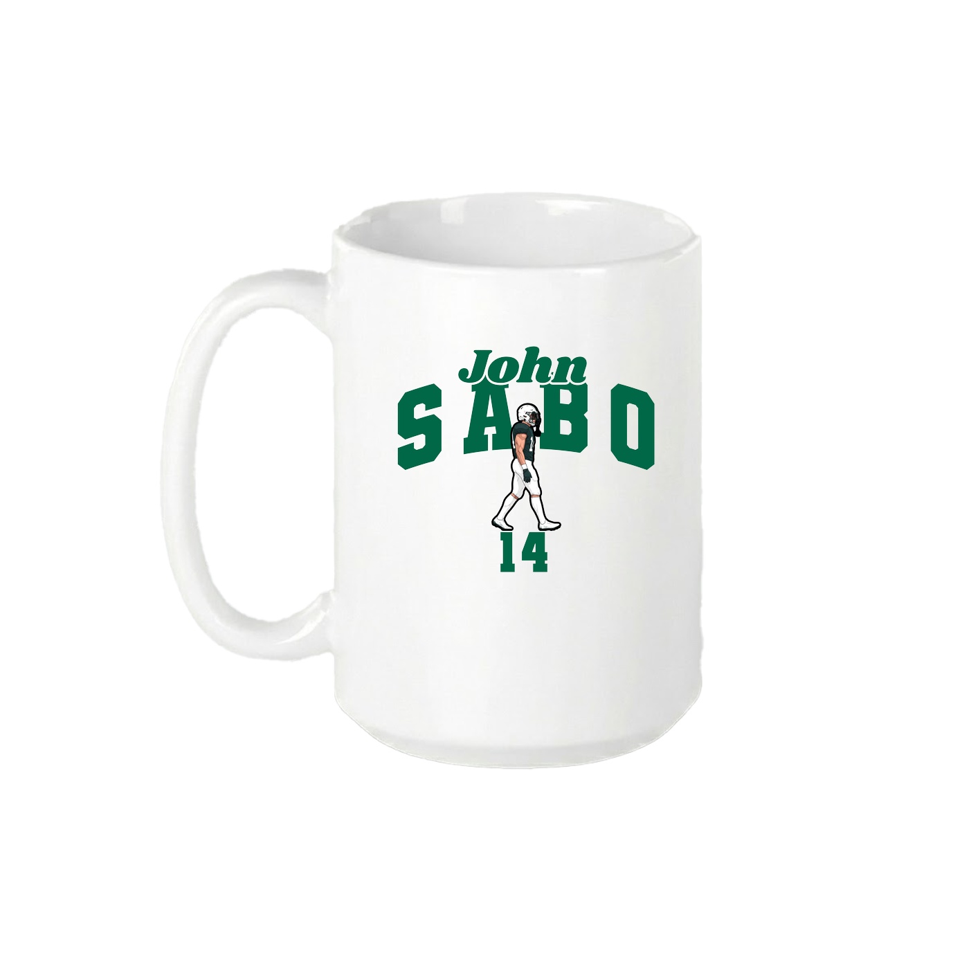 15oz Coffee Mug — Signature Arch in White