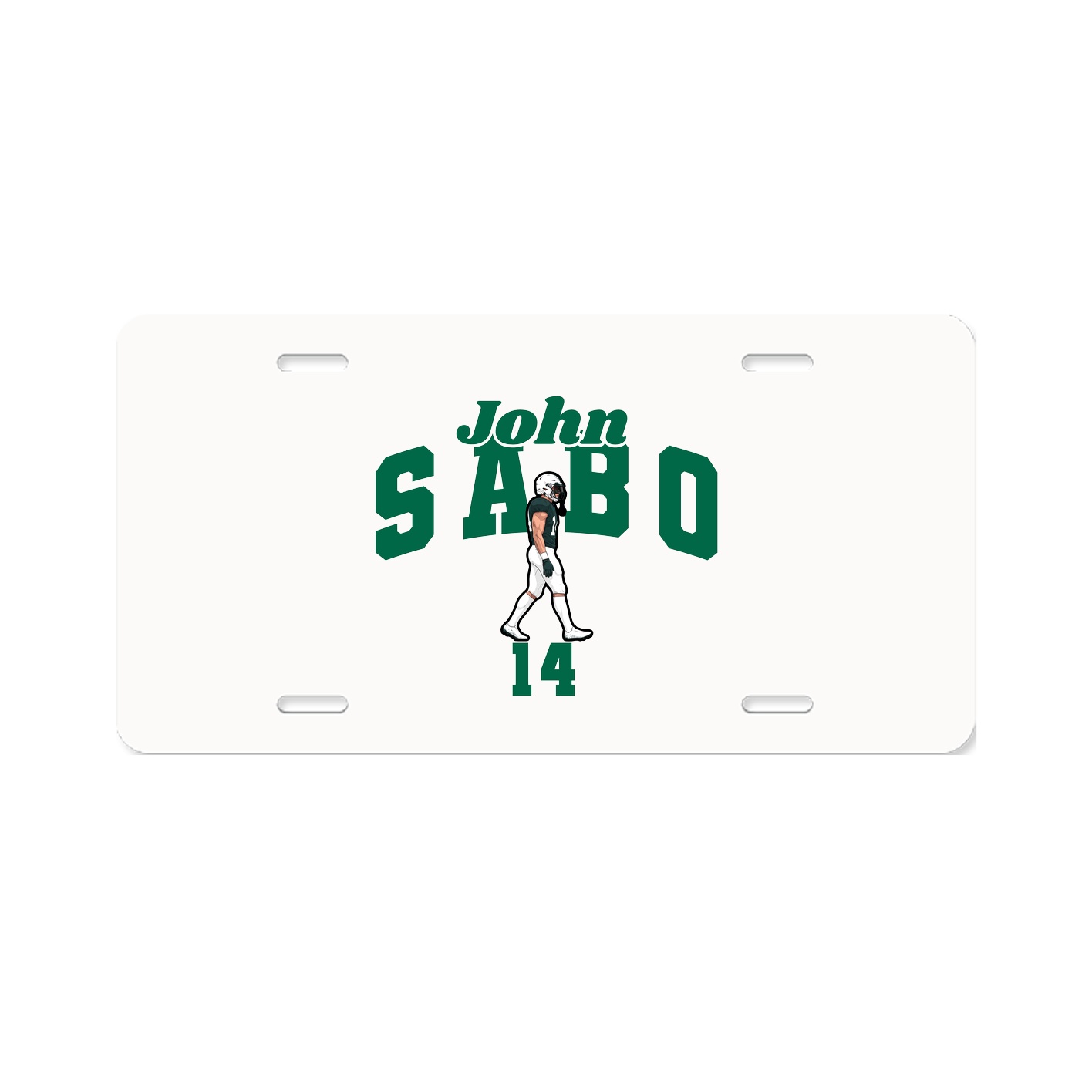 License Plate — Signature Arch in Classic