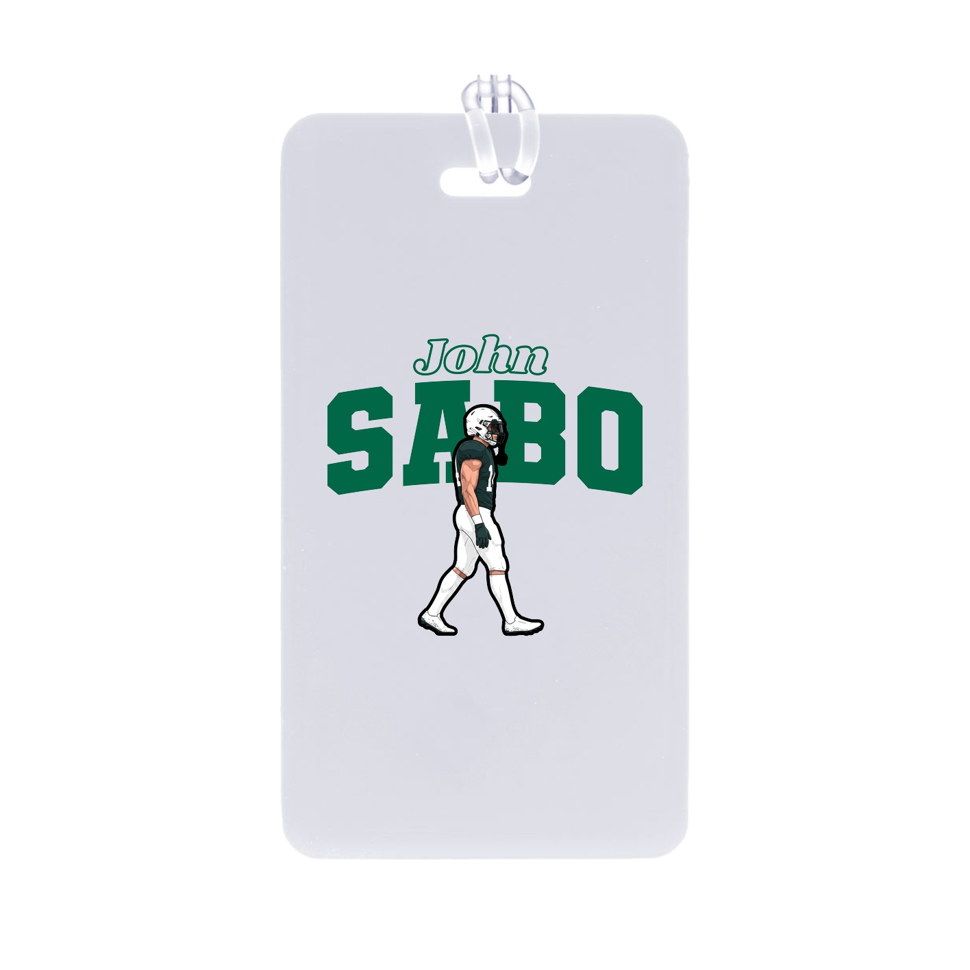 Bag Tag — Name Arch in Classic
