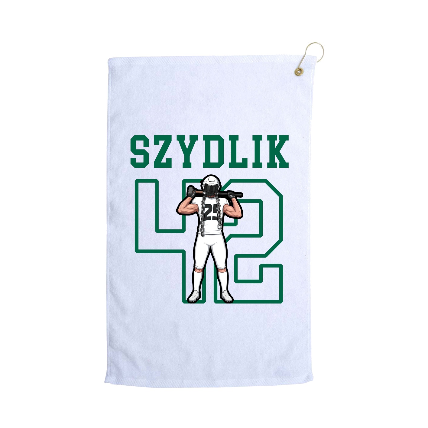 Golf Towel — Shirsey in White