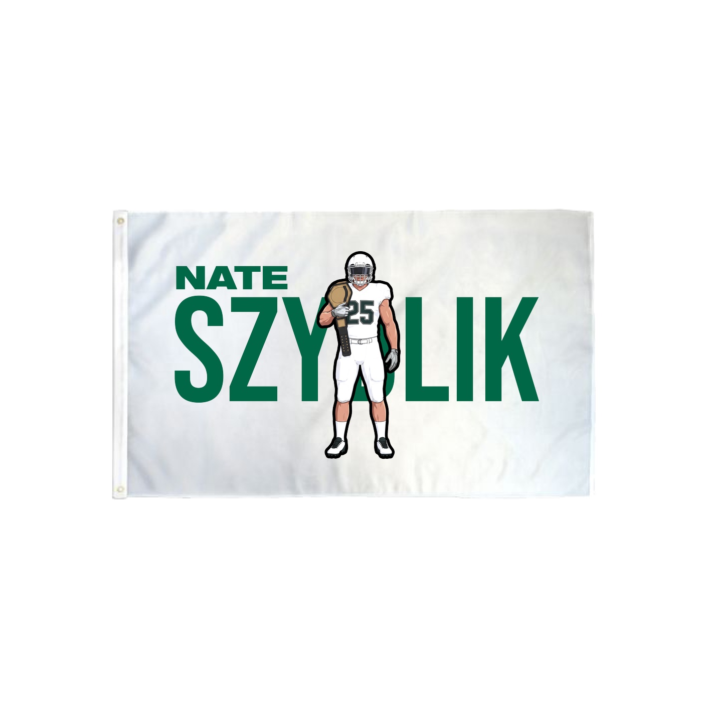 3x5 Flag — Player Name in Classic