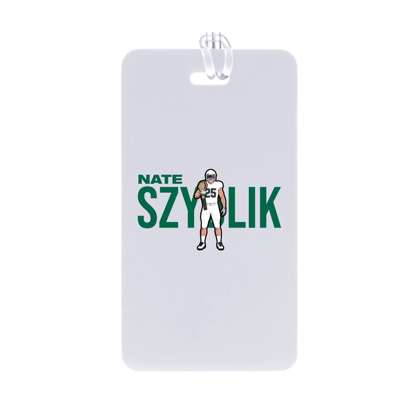 Bag Tag — Player Name in Classic