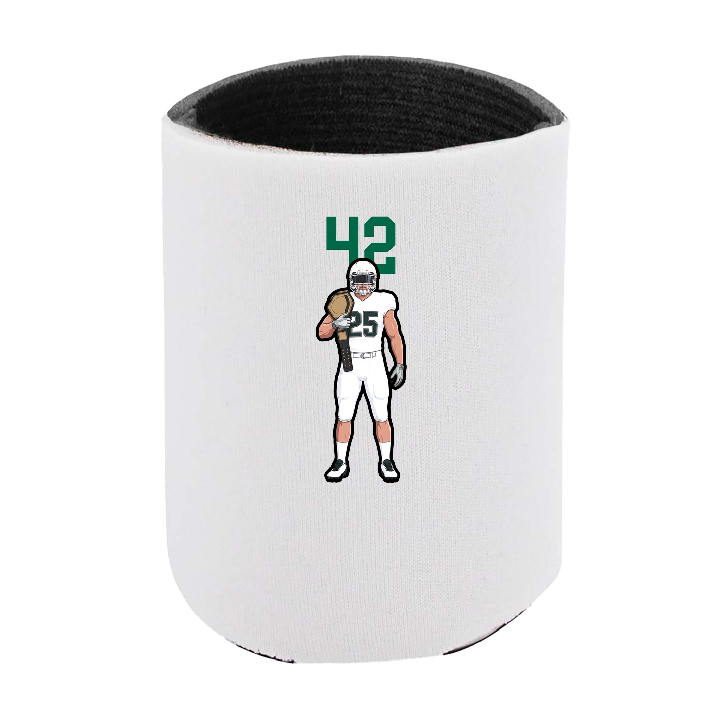 Can Holder — Number Top in White