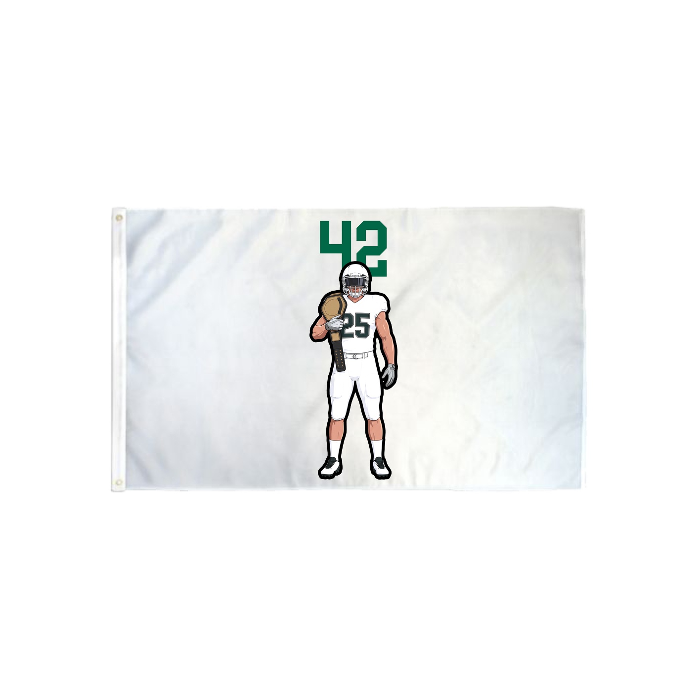3x5 Flag — Number Top in Classic