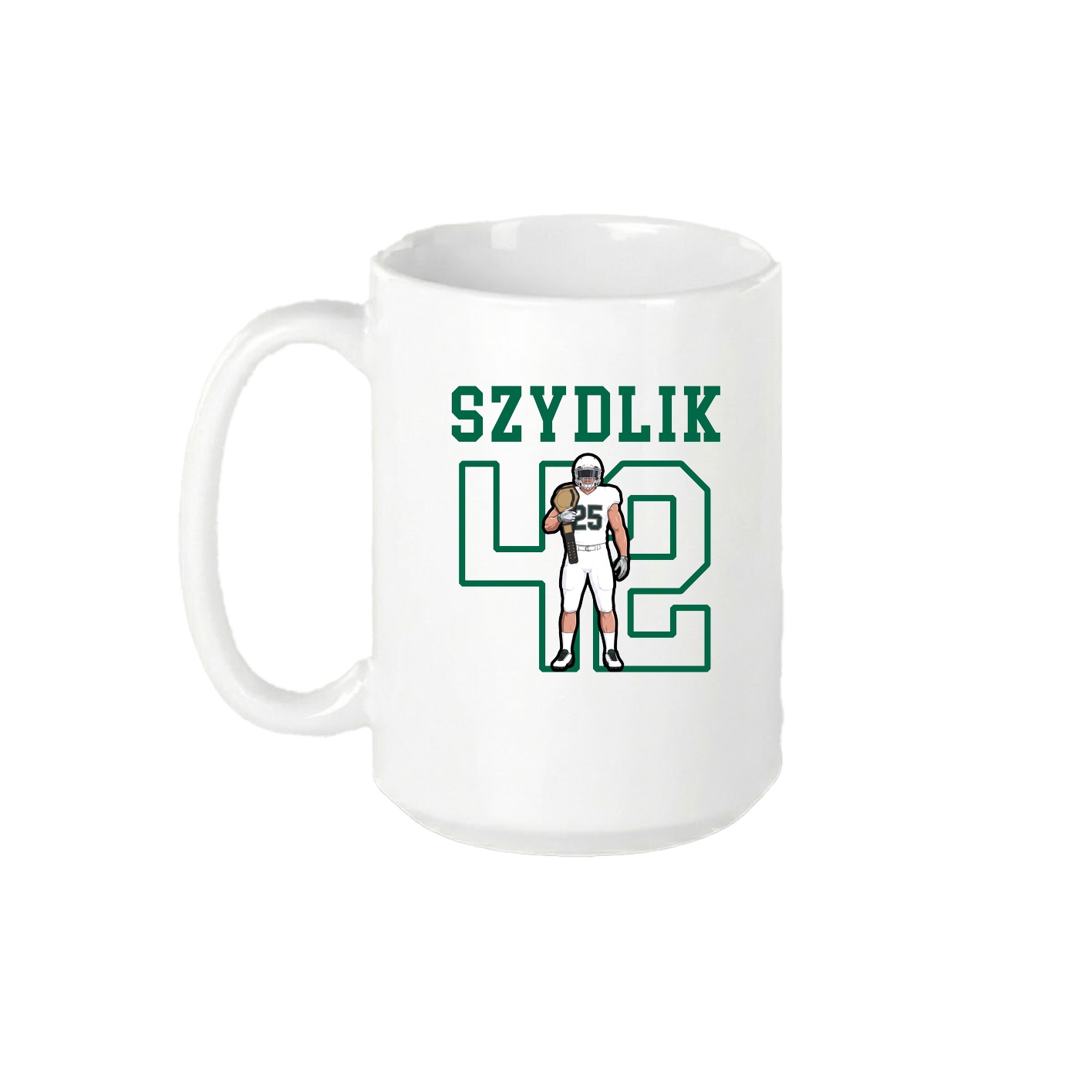 15oz Coffee Mug — Shirsey in White