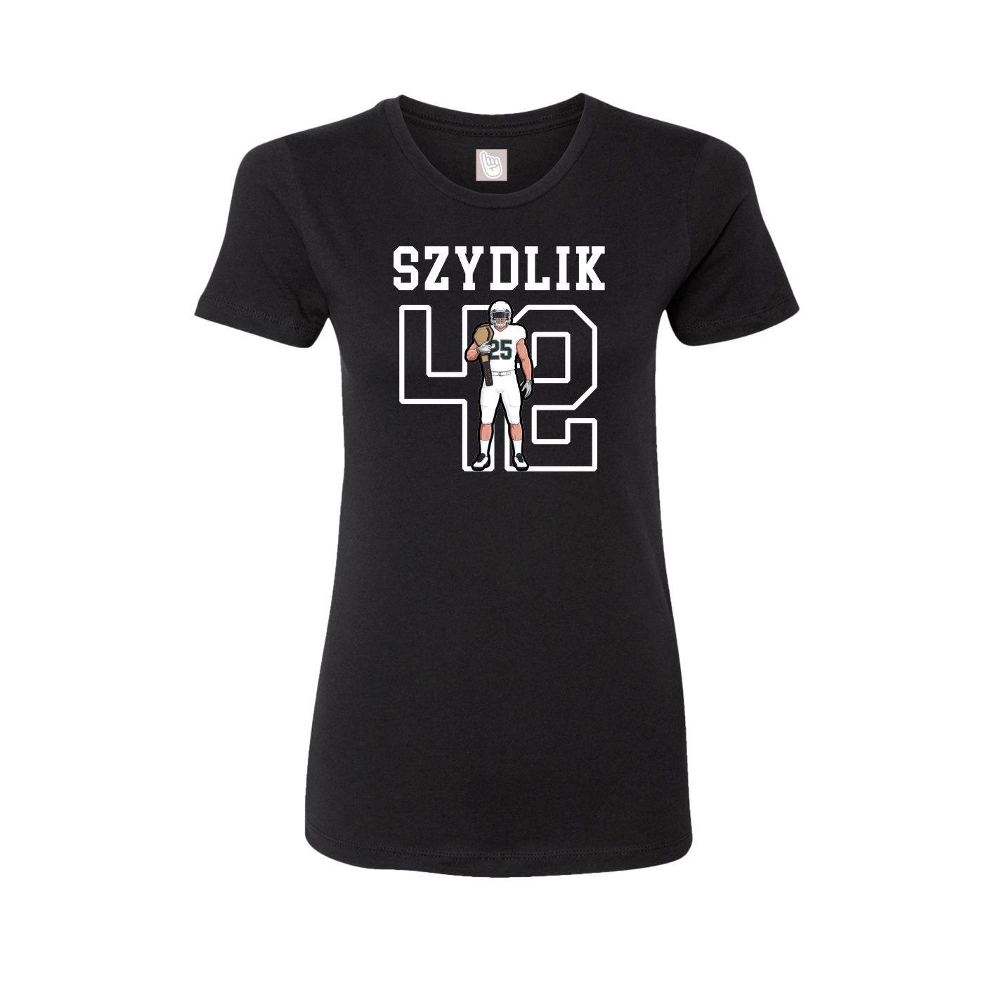 Fitted Women's Tee — Shirsey in Black