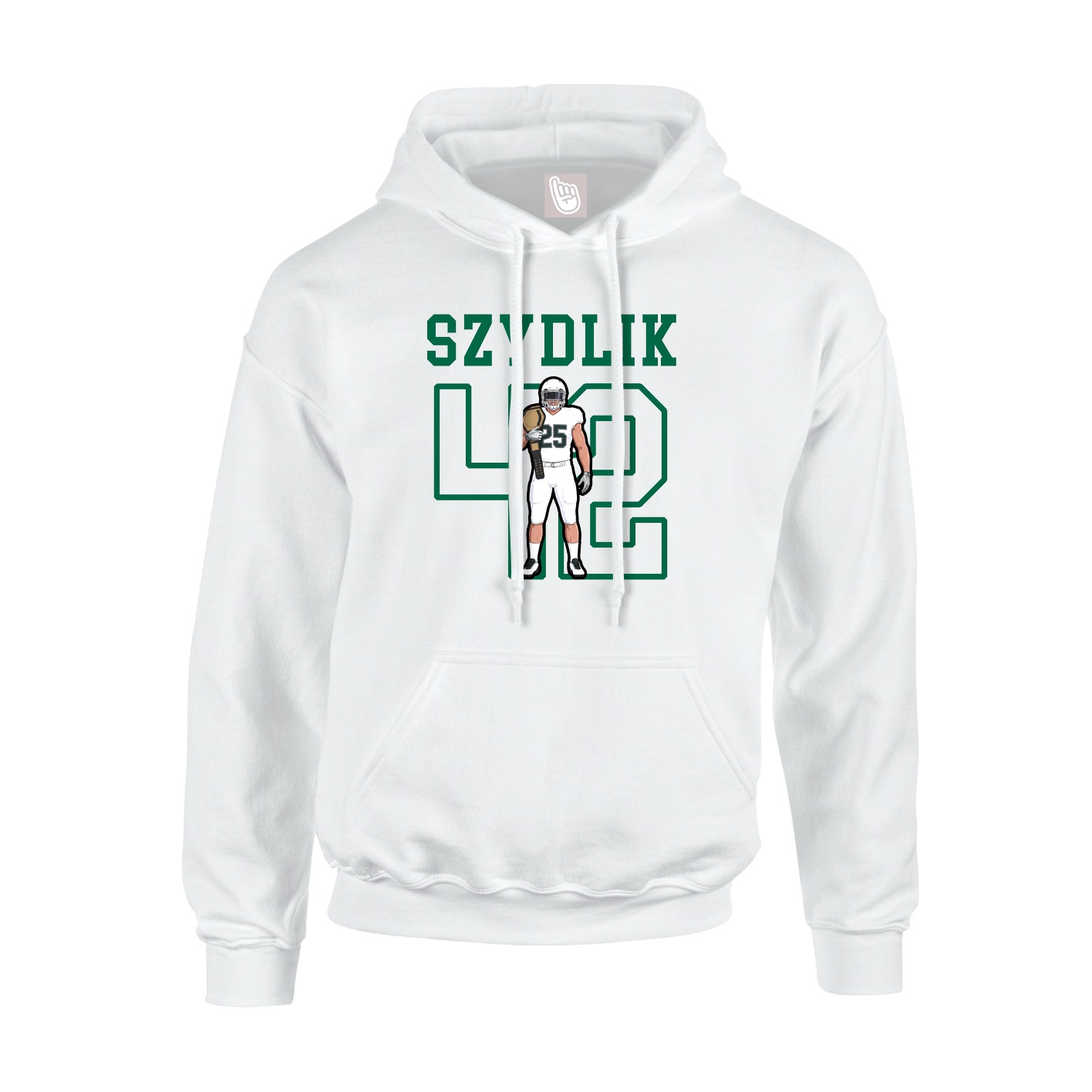 Youth Hoodie — Shirsey in White