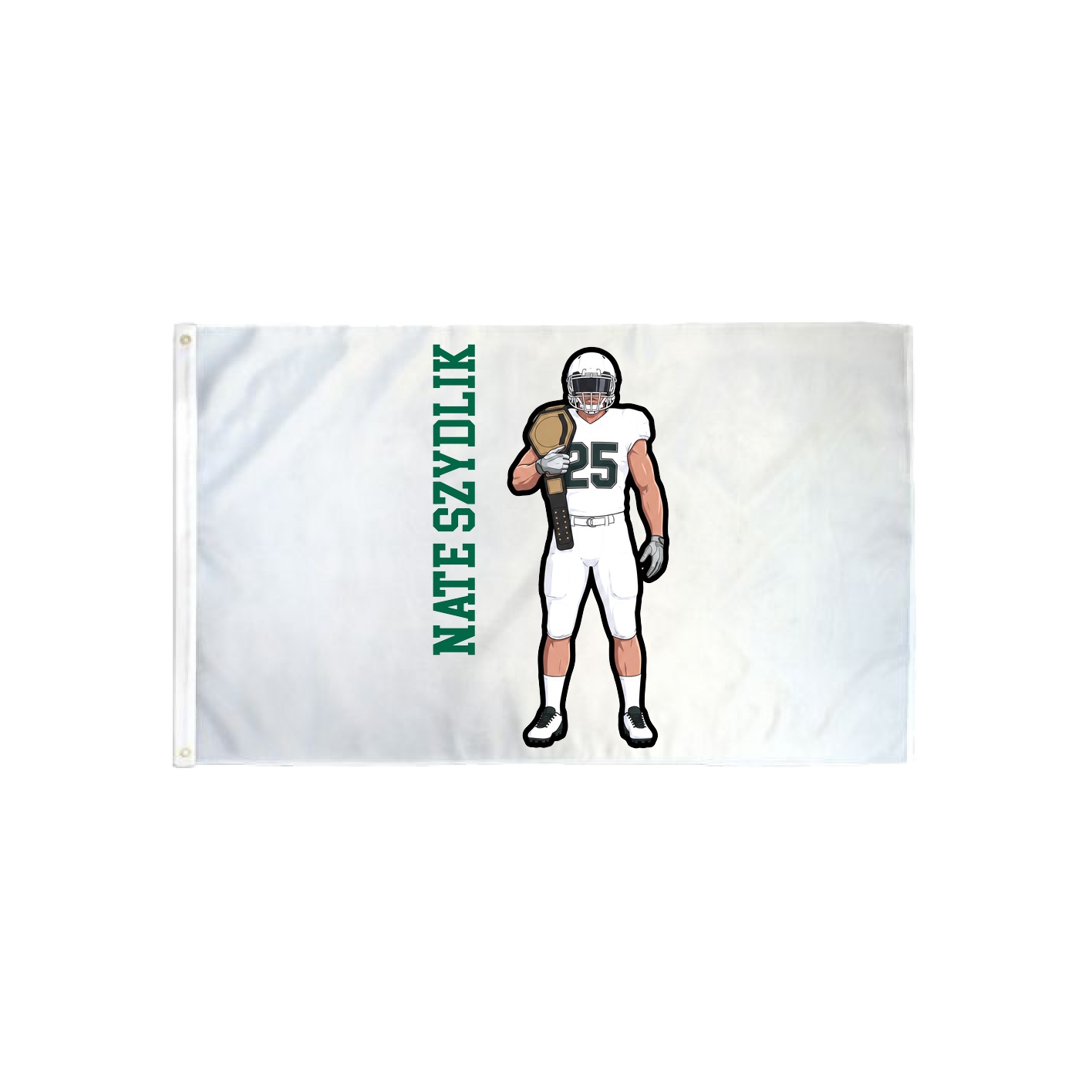 3x5 Flag — Name Vertical in Classic