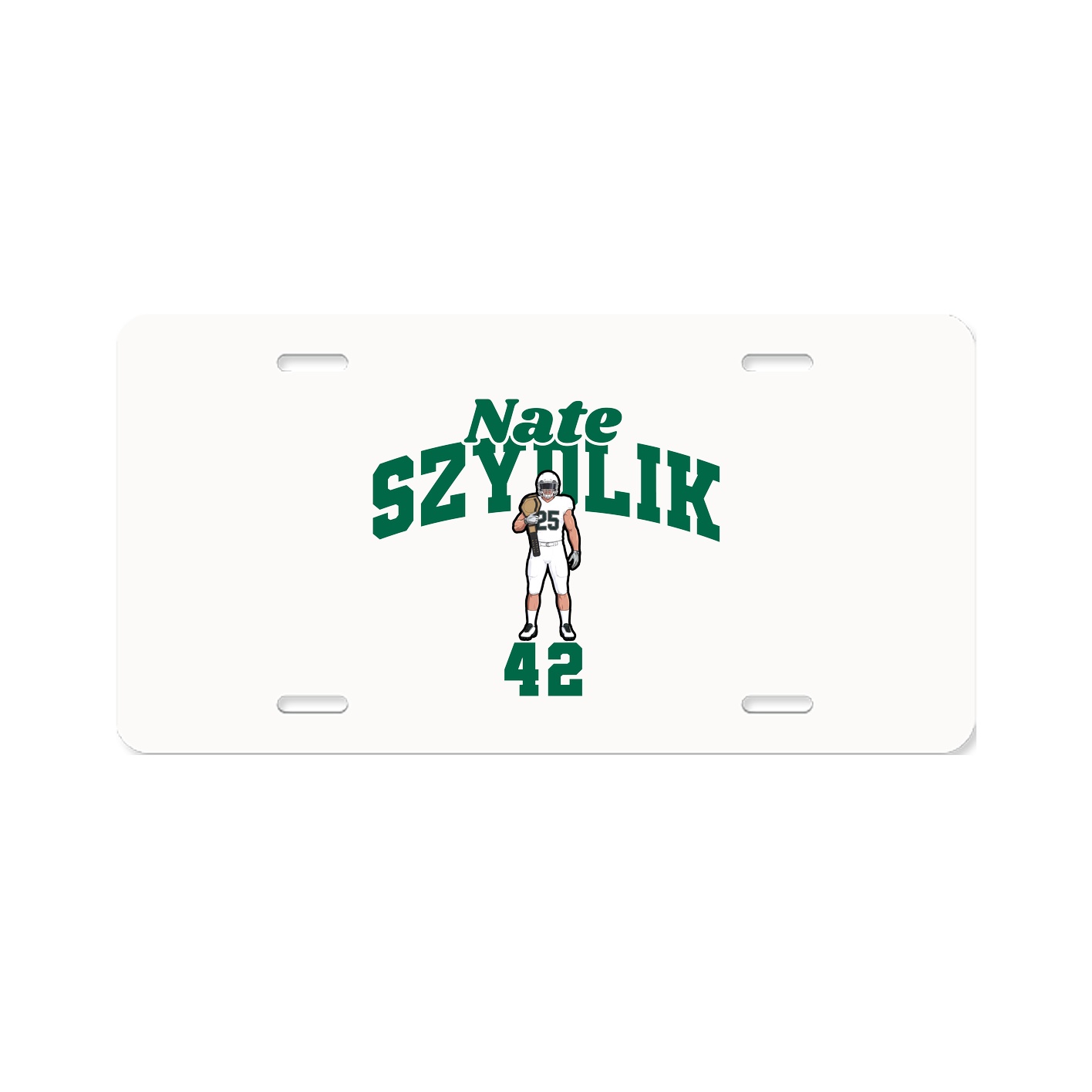 License Plate — Signature Arch in Classic