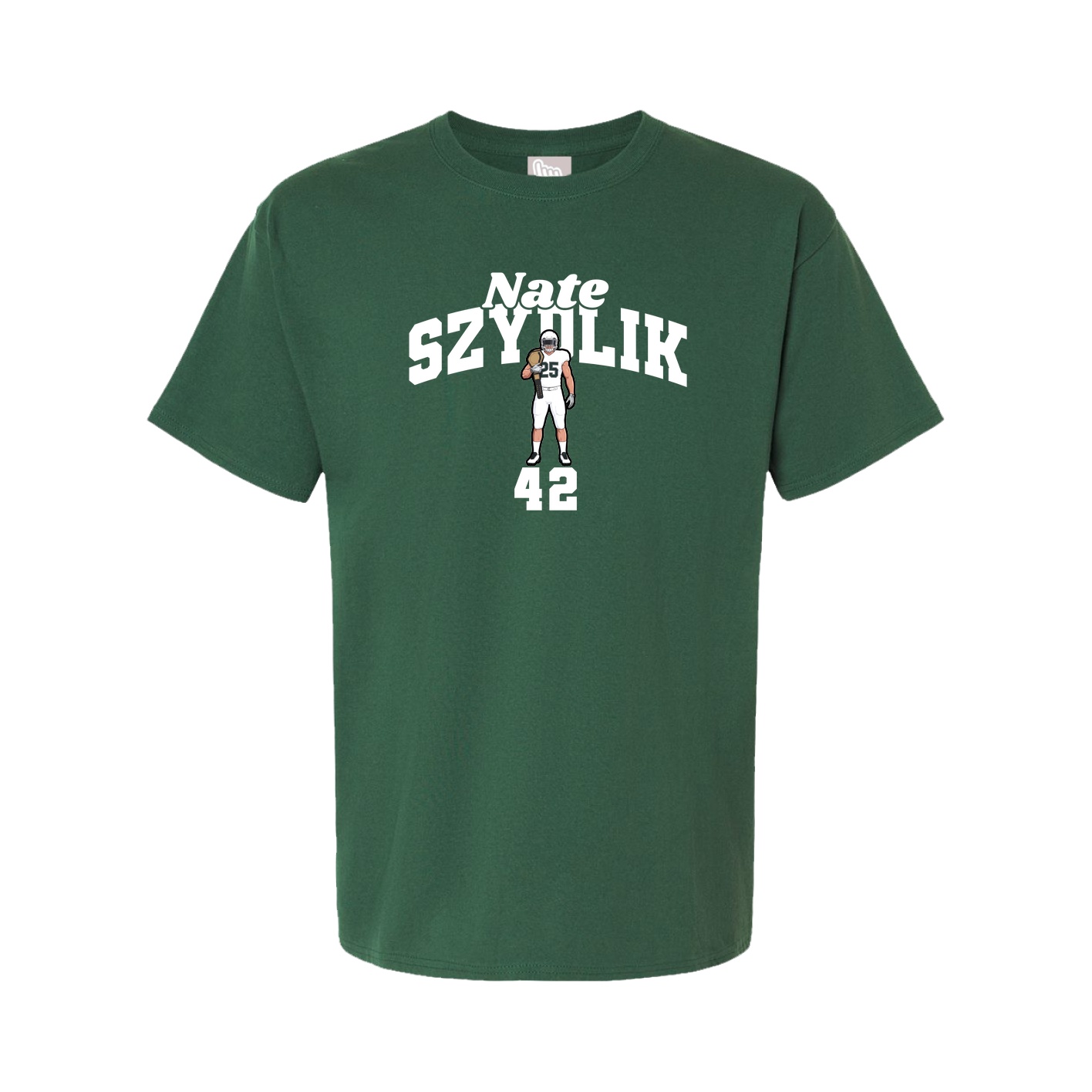Youth Tee — Signature Arch in Green
