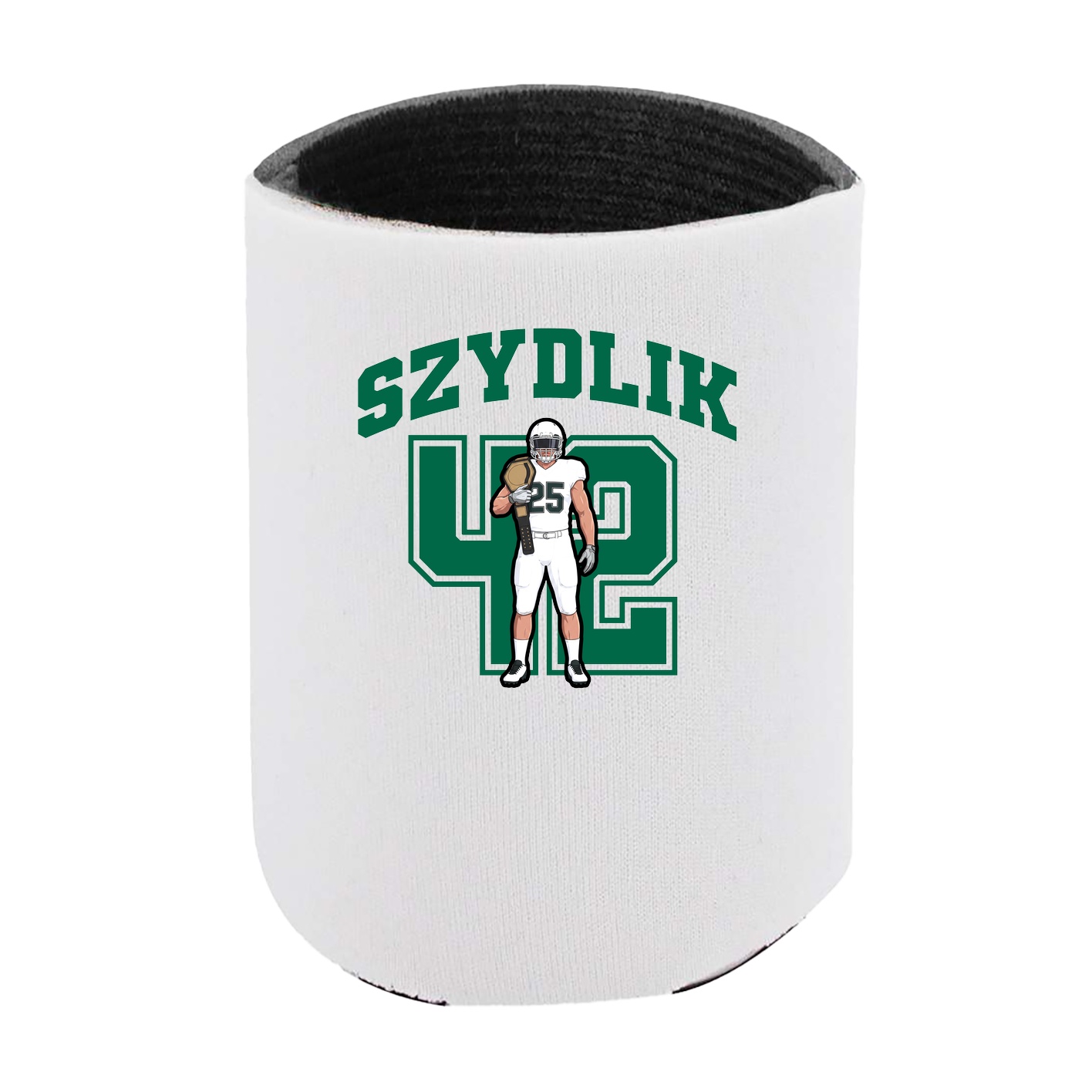 Can Holder — Number in White