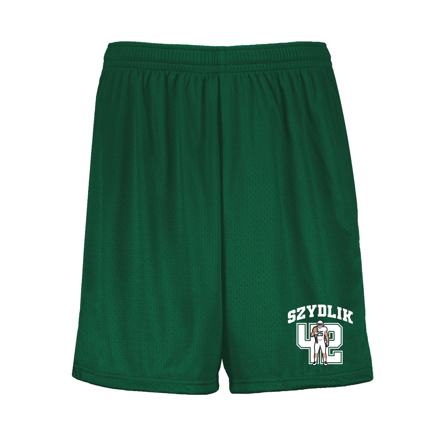Shorts — Number in Green