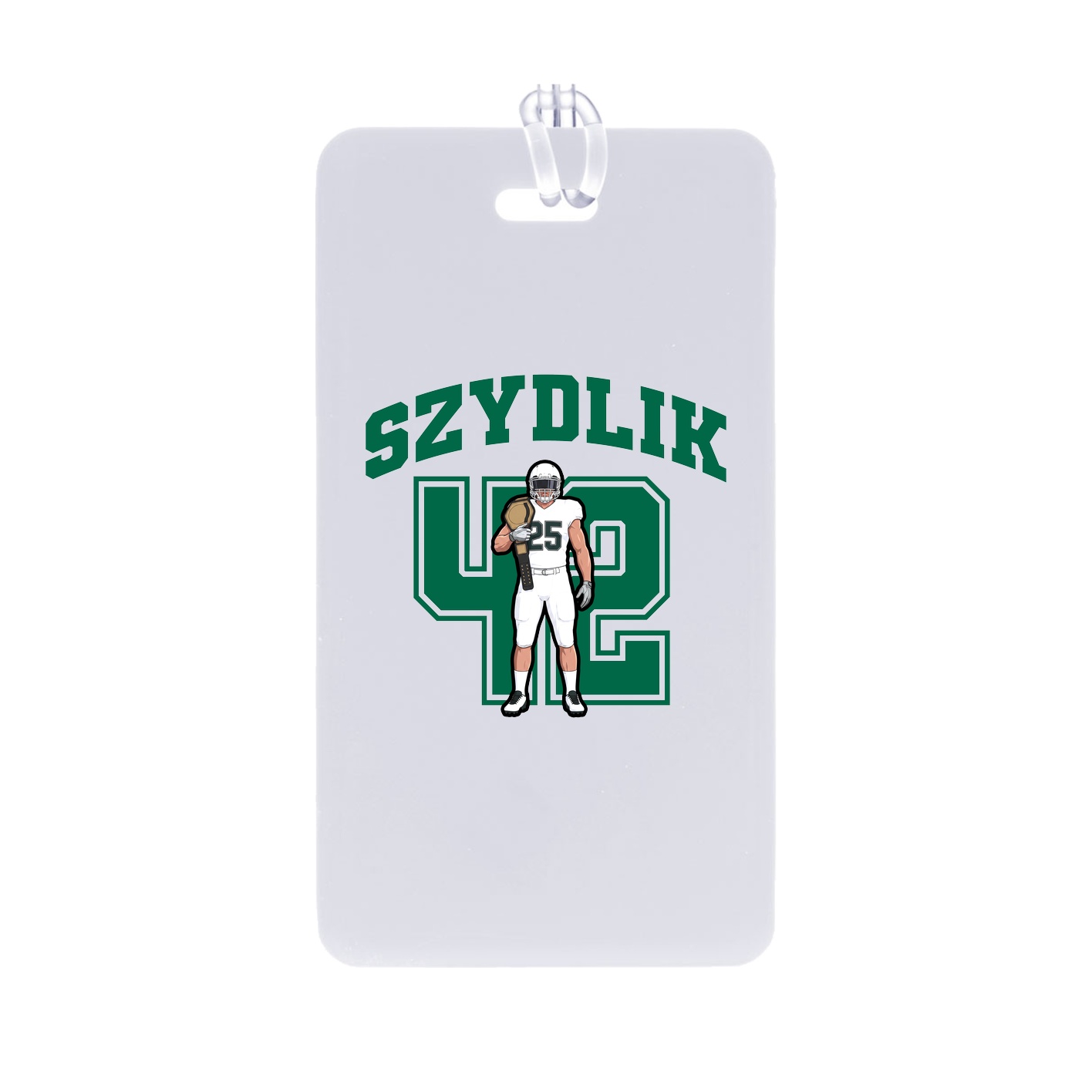 Bag Tag — Number in Classic
