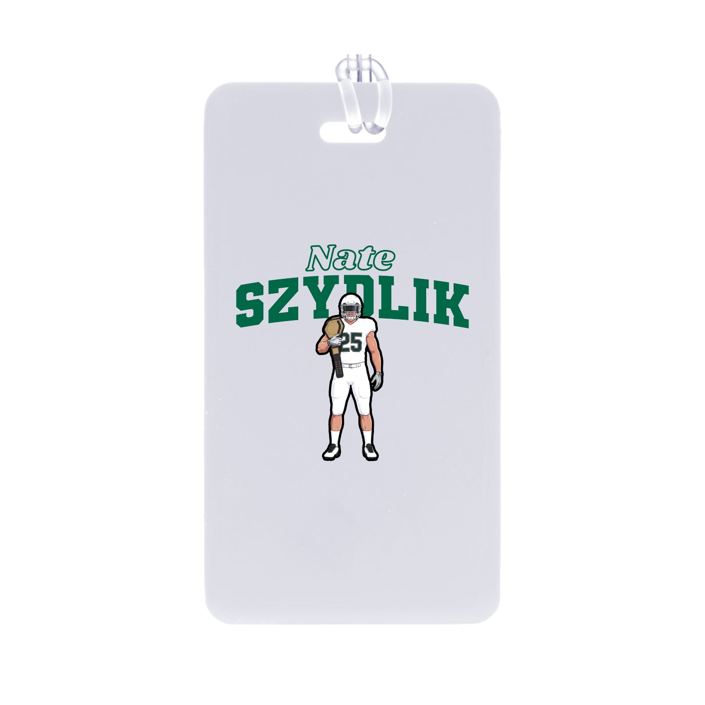 Bag Tag — Name Arch in Classic