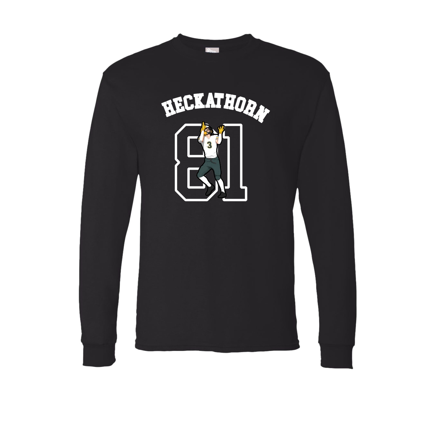 Long Sleeve Tee — Shirsey Arch in Black