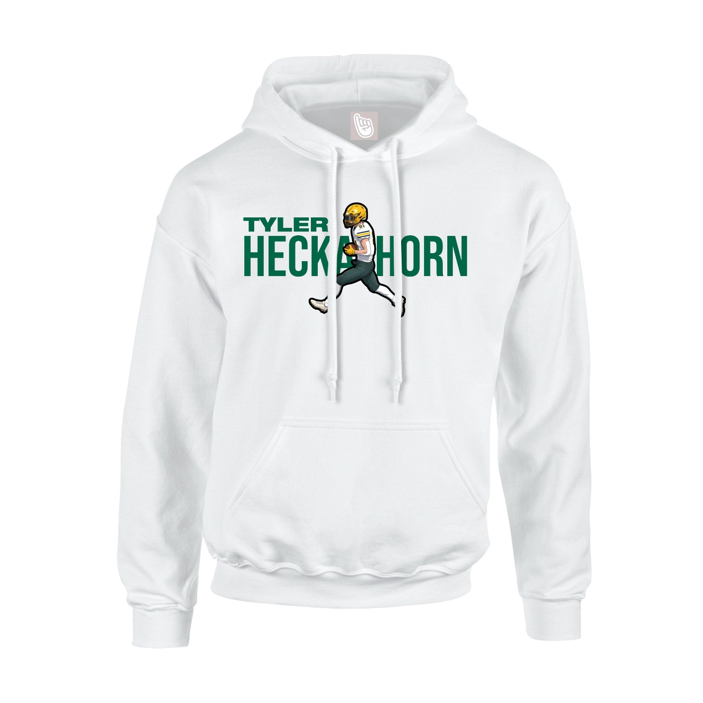 Hoodie — Player Name in White