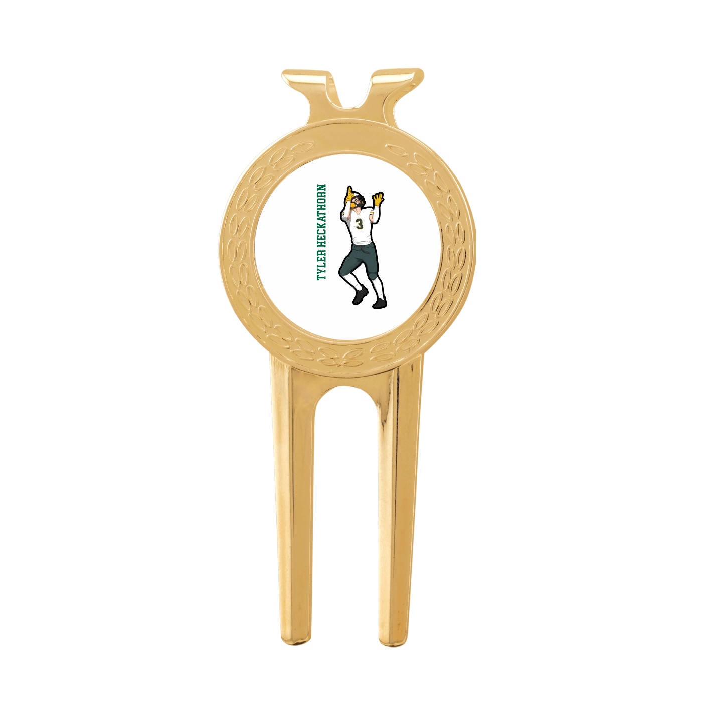 Divot Tool with Ball Marker — Name Vertical in Classic