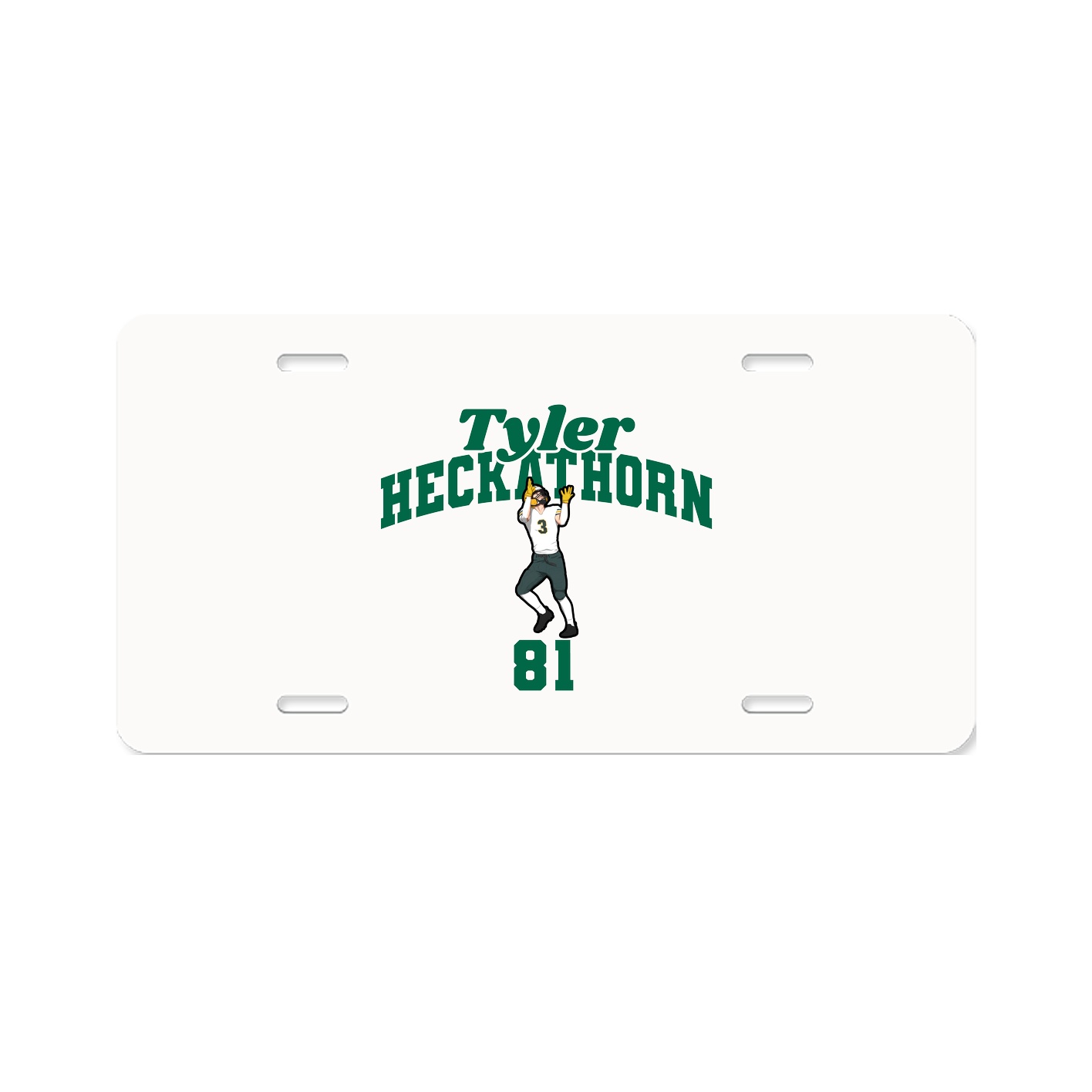 License Plate — Signature Arch in Classic