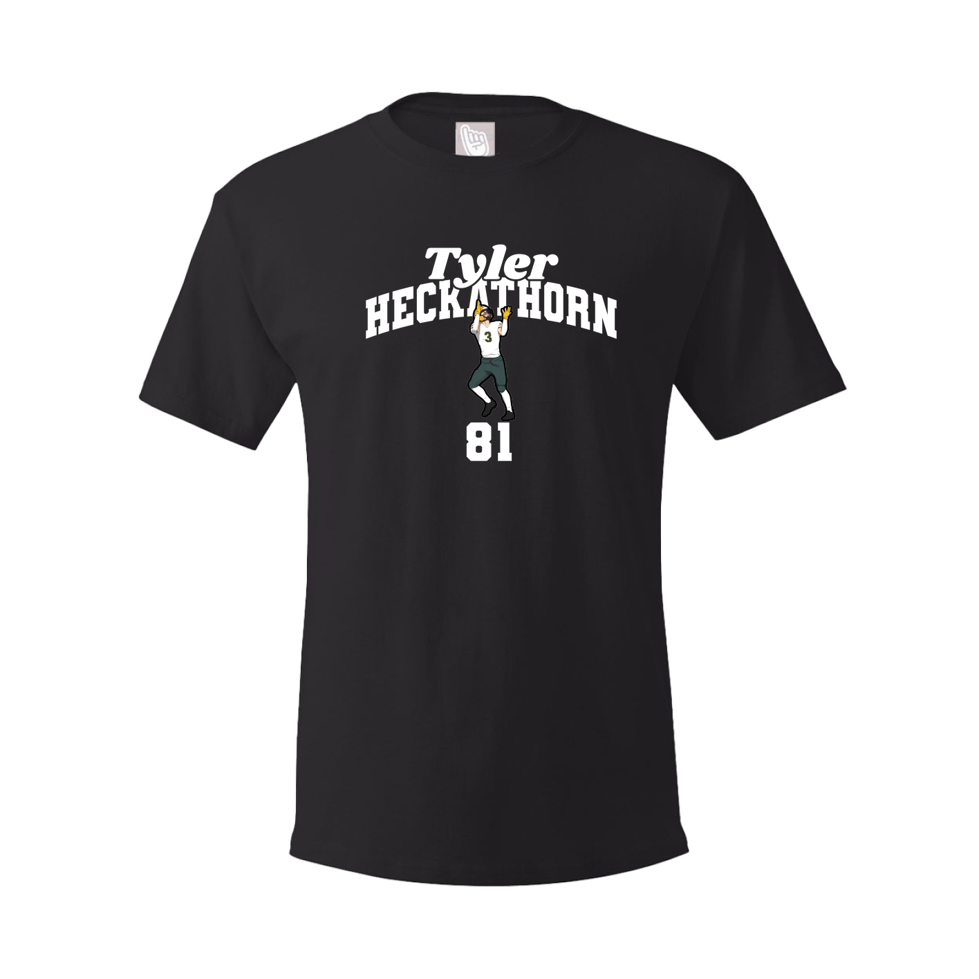 Youth Tee — Signature Arch in Black