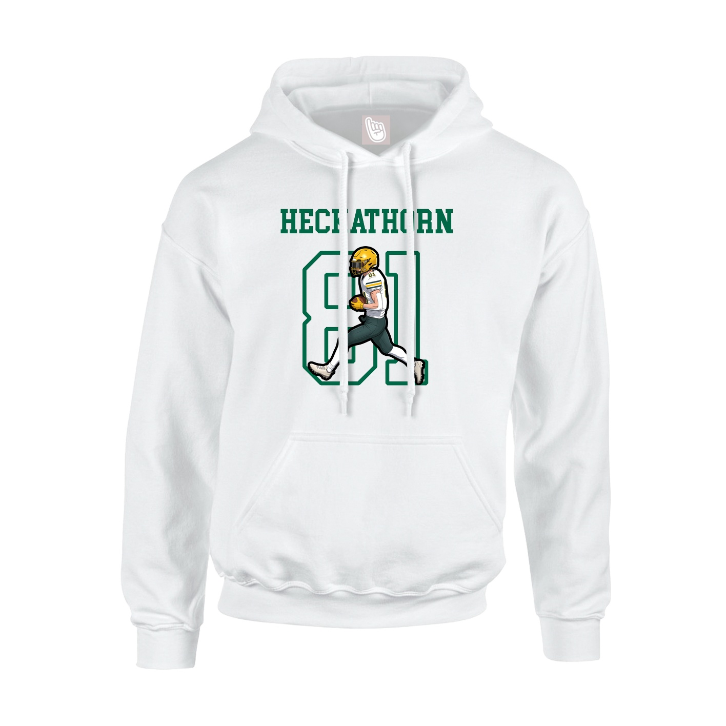 Youth Hoodie — Shirsey in White