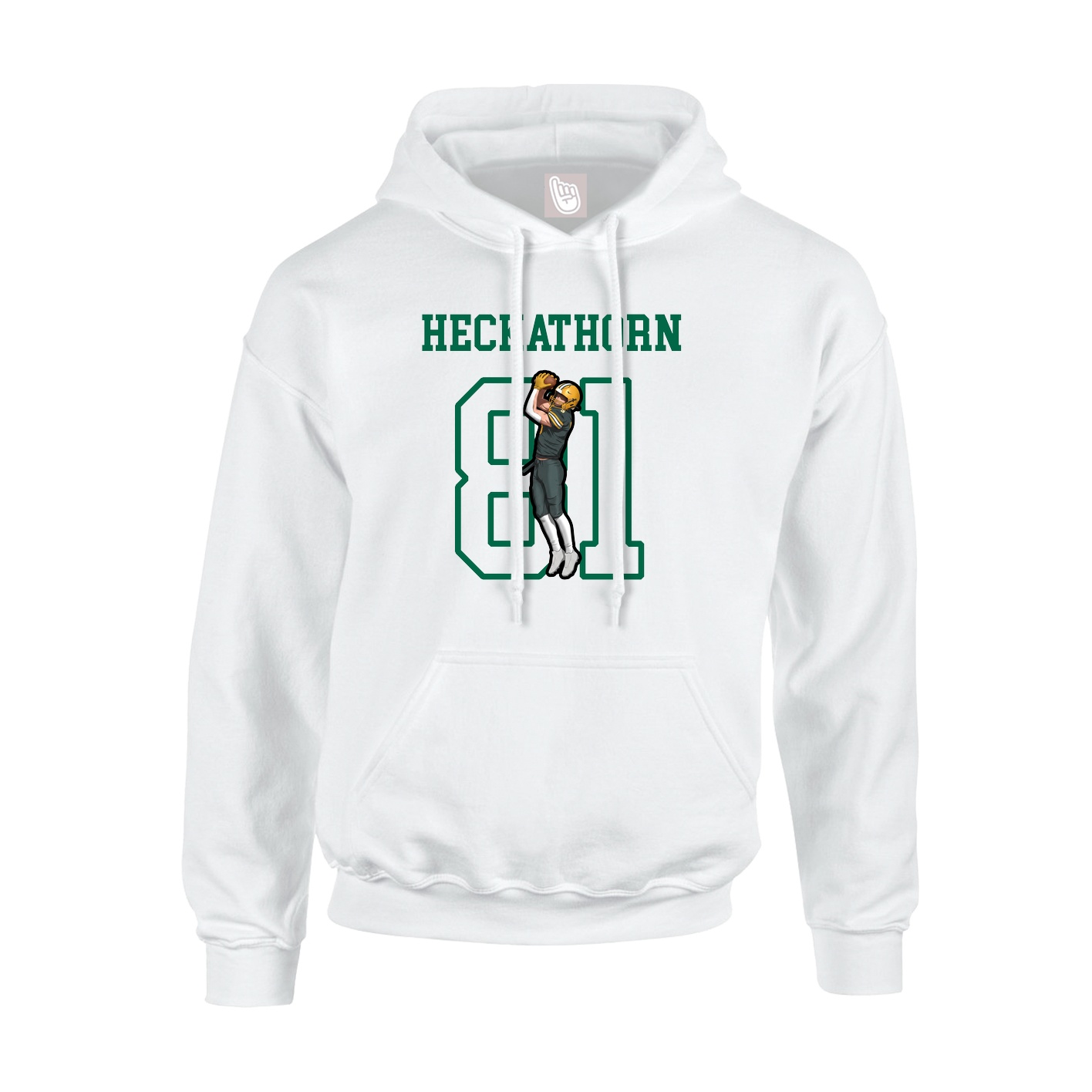 Youth Hoodie — Shirsey in White