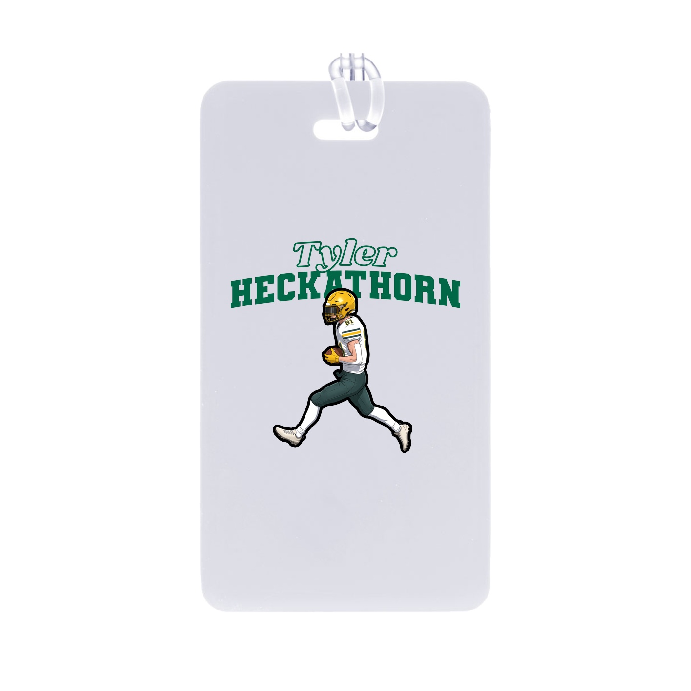 Bag Tag — Name Arch in Classic