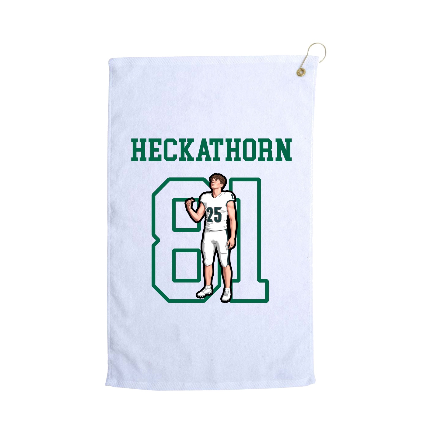 Golf Towel — Shirsey in White