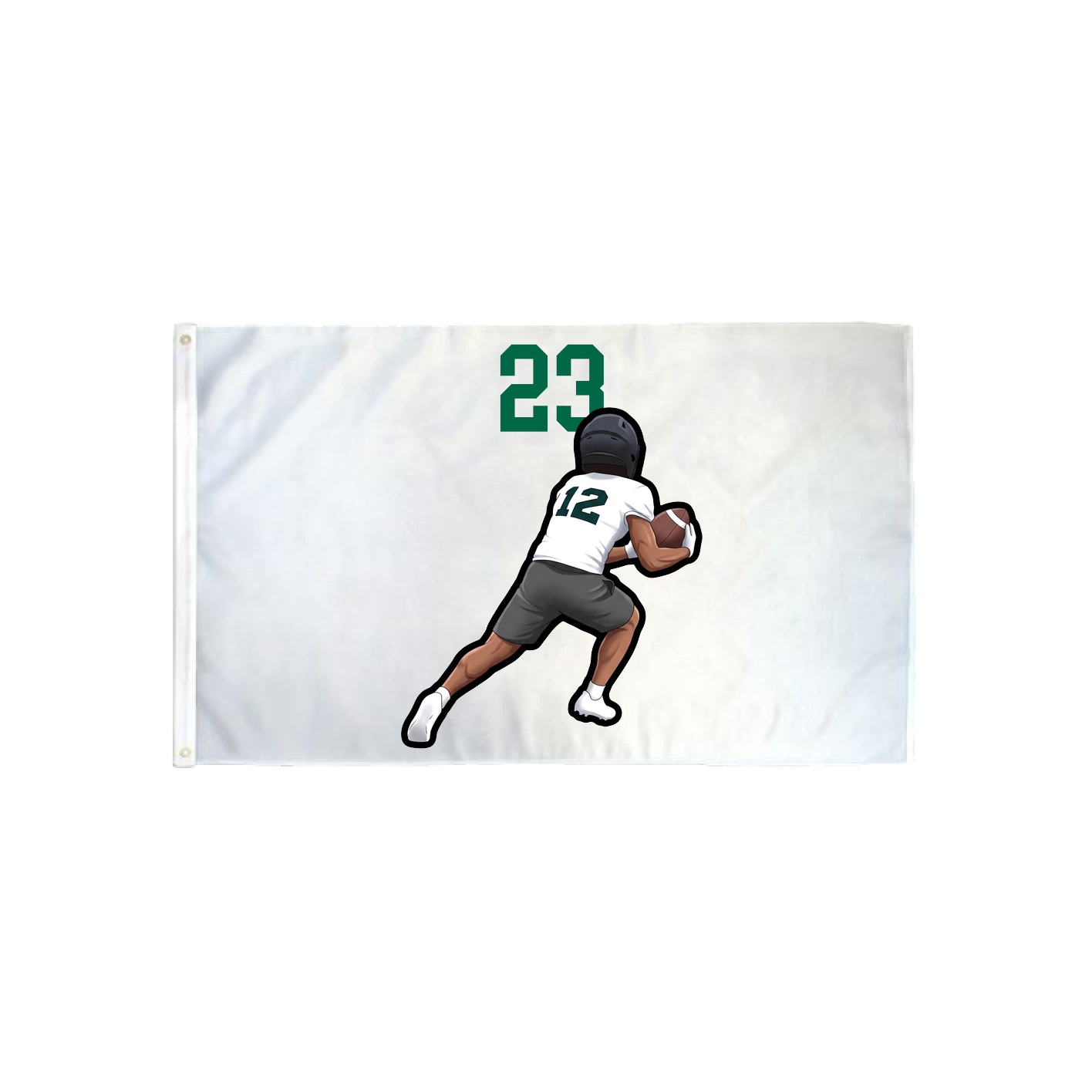 3x5 Flag — Number Top in Classic