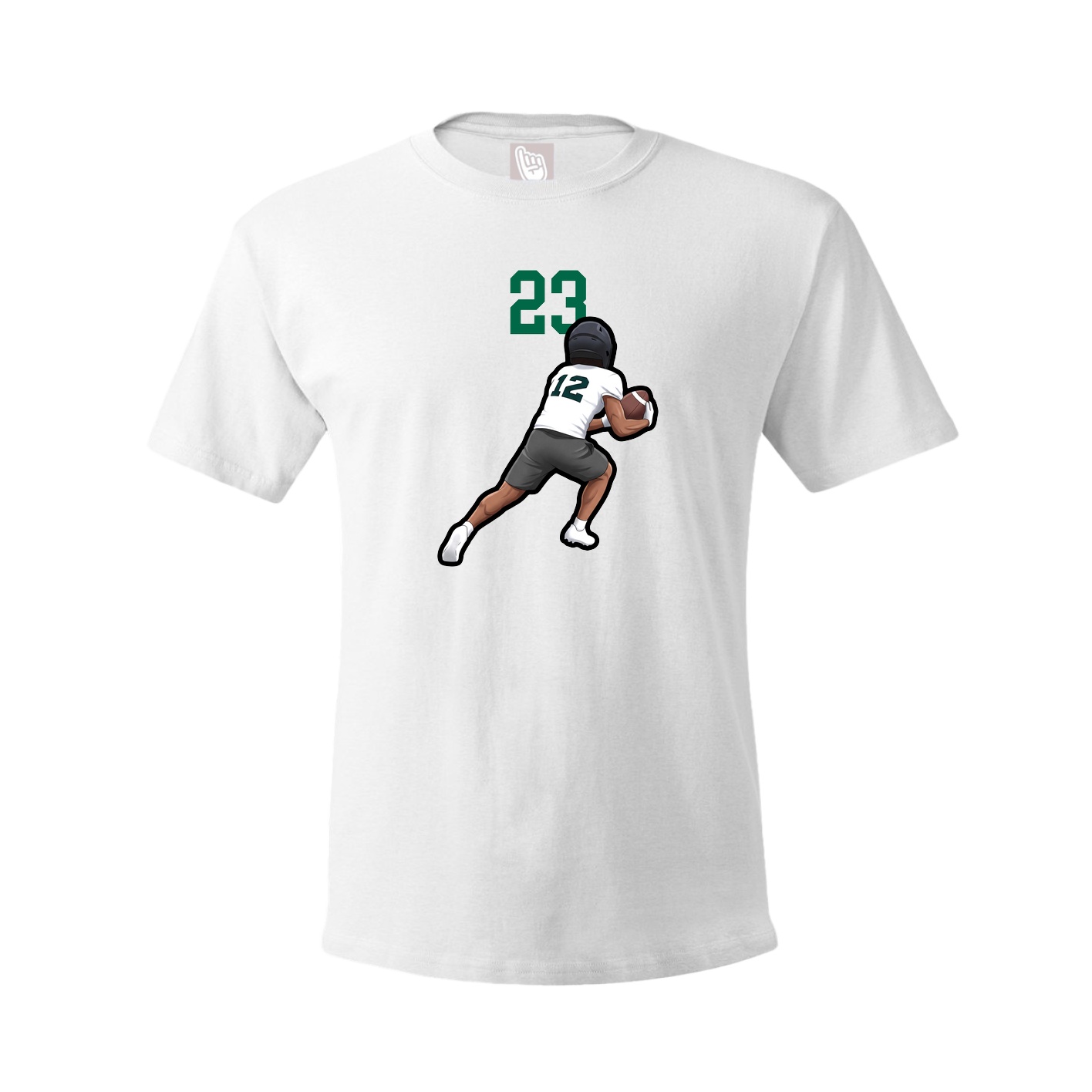 Tee — Number Top in White