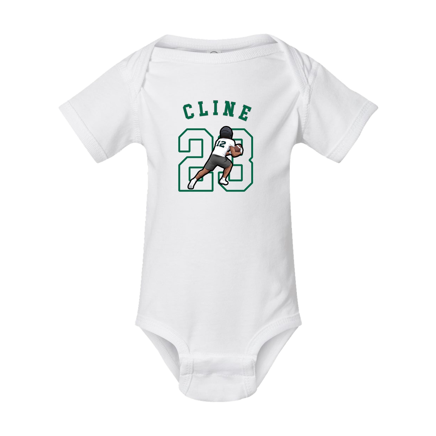 Baby Onesie — Shirsey Arch in White