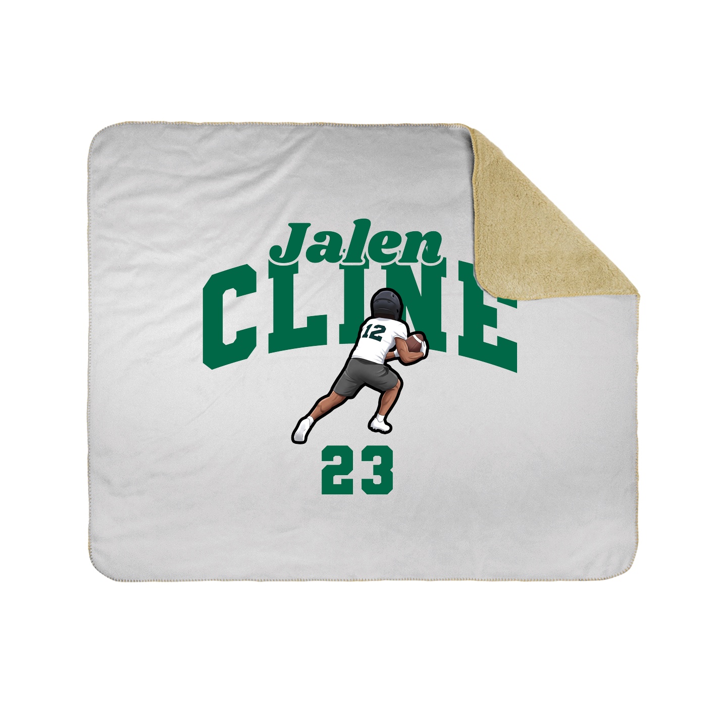 Throw Blanket — Signature Arch in White