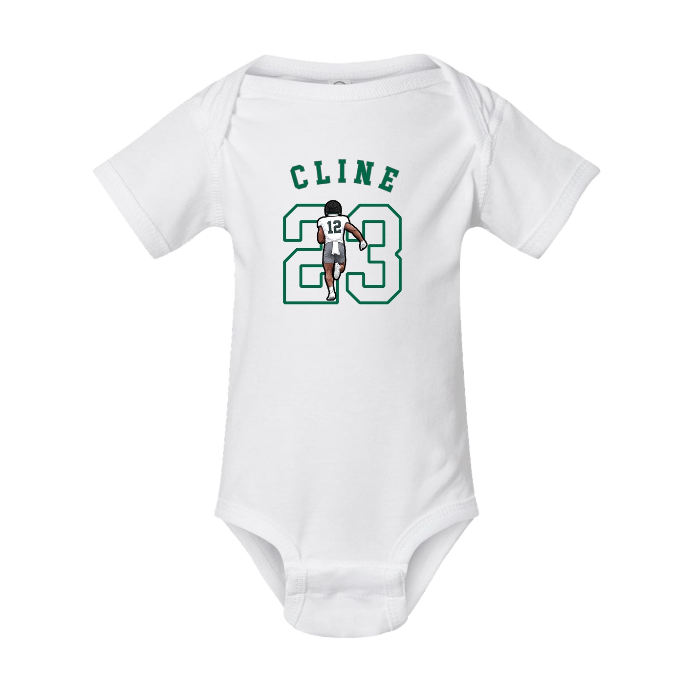Baby Onesie — Shirsey Arch in White
