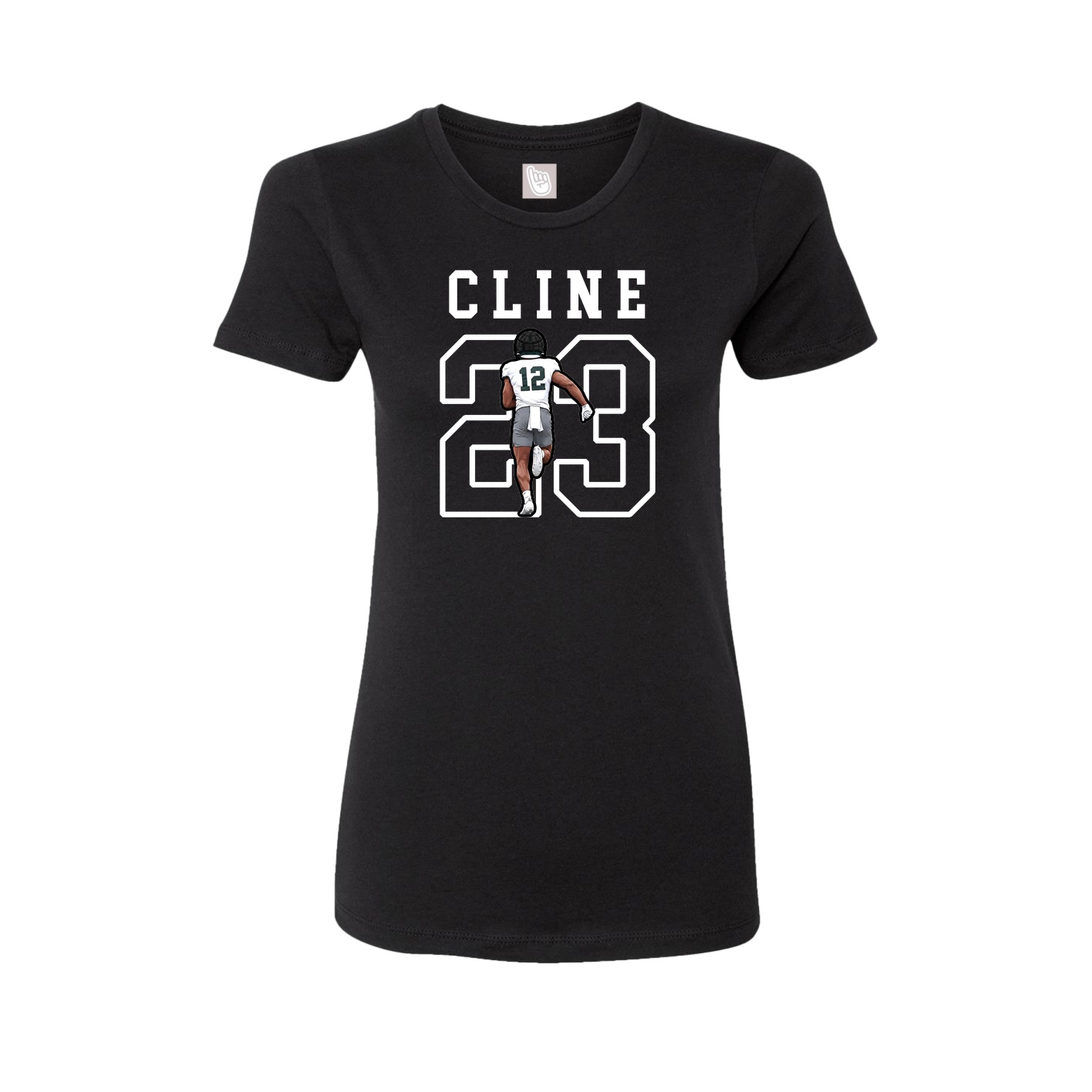 Fitted Women's Tee — Shirsey in Black
