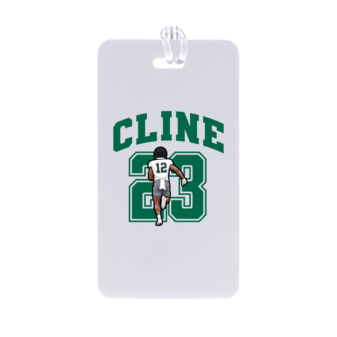 Bag Tag — Number in Classic