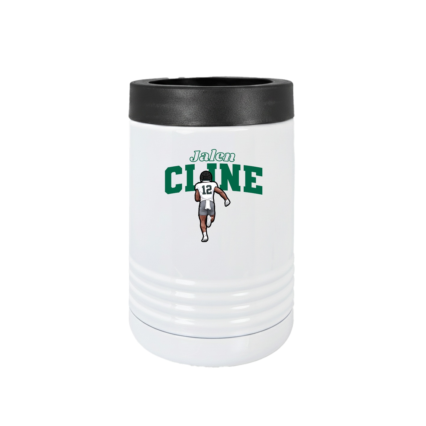 Beverage Holder — Name Arch in White