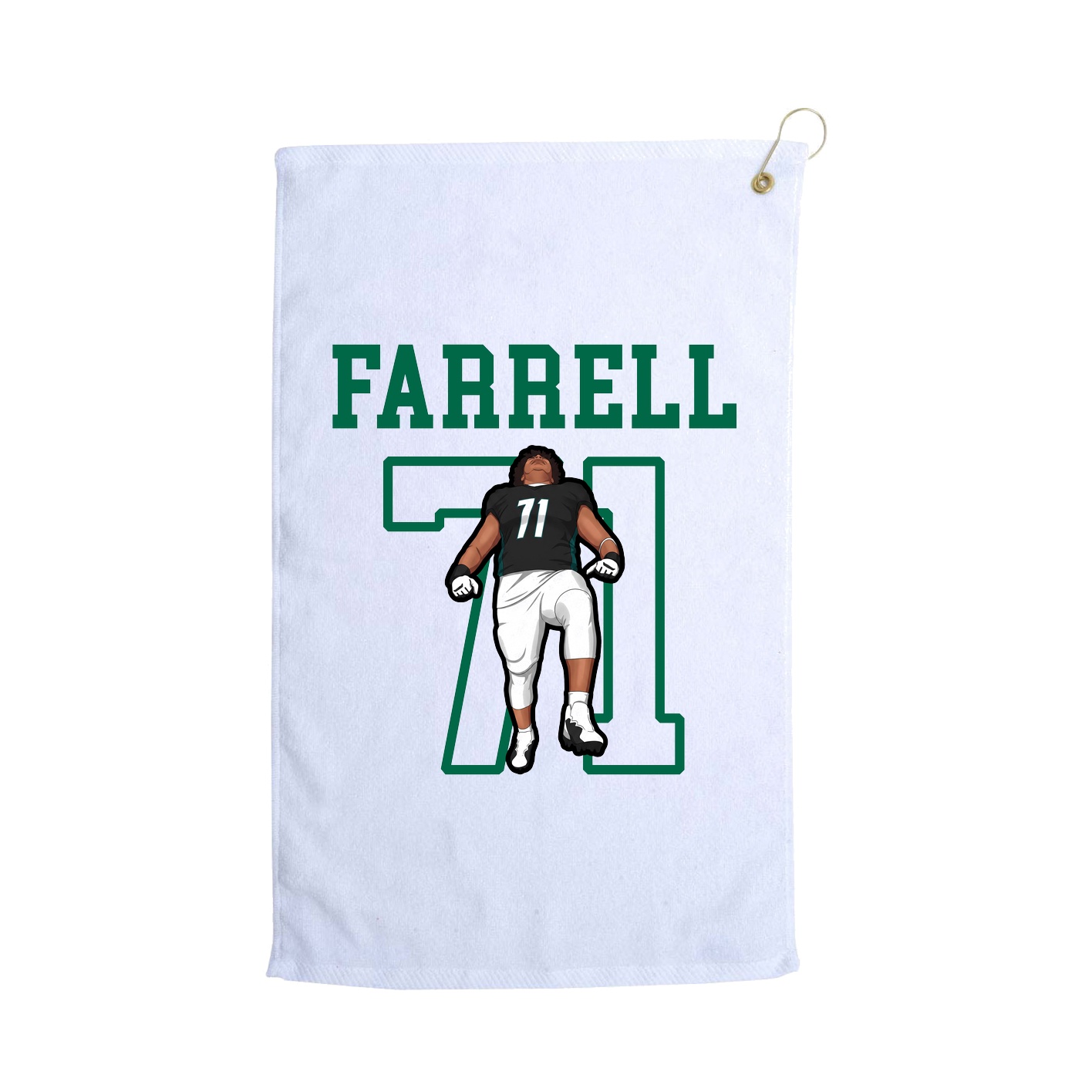 Golf Towel — Shirsey in White