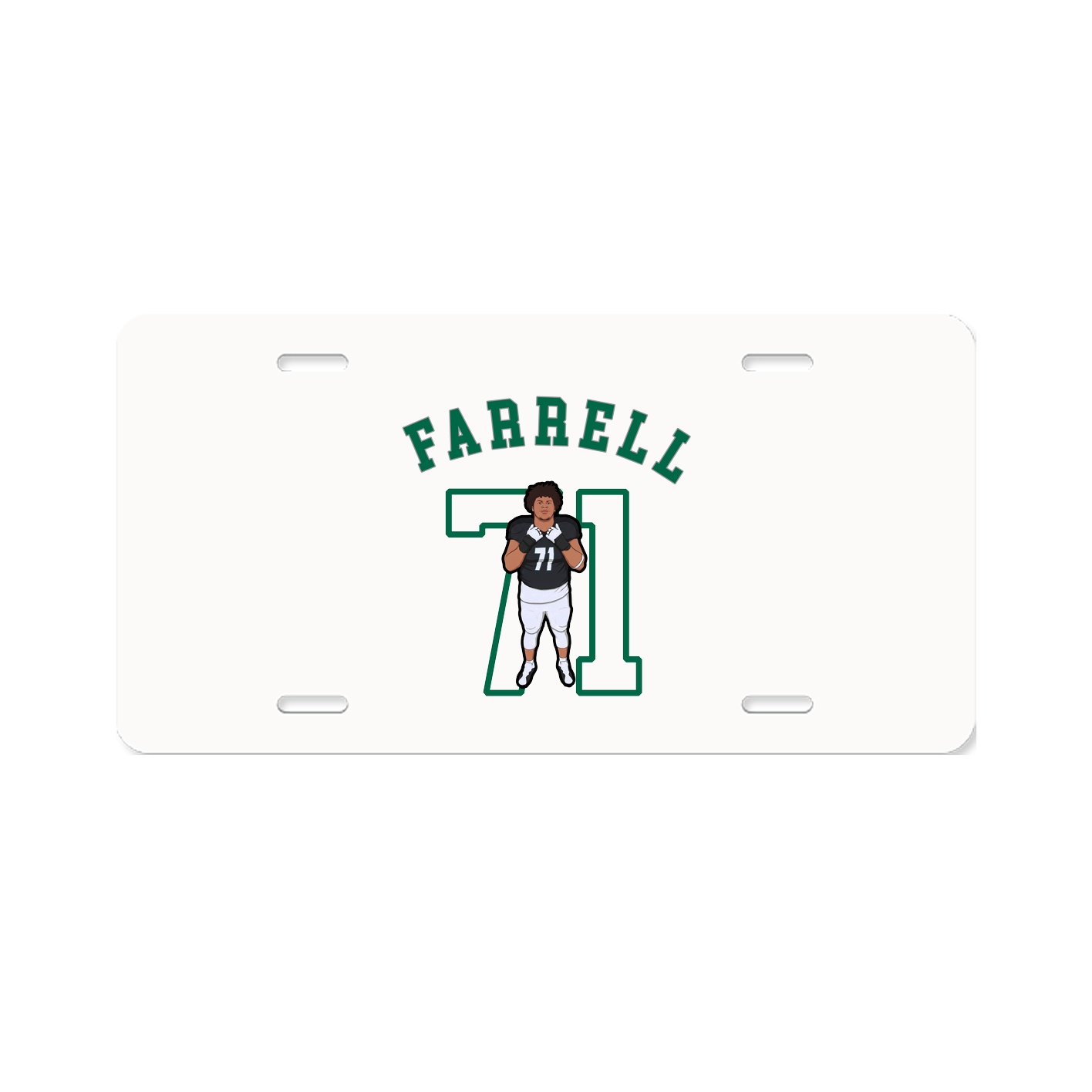 License Plate — Shirsey Arch in Classic