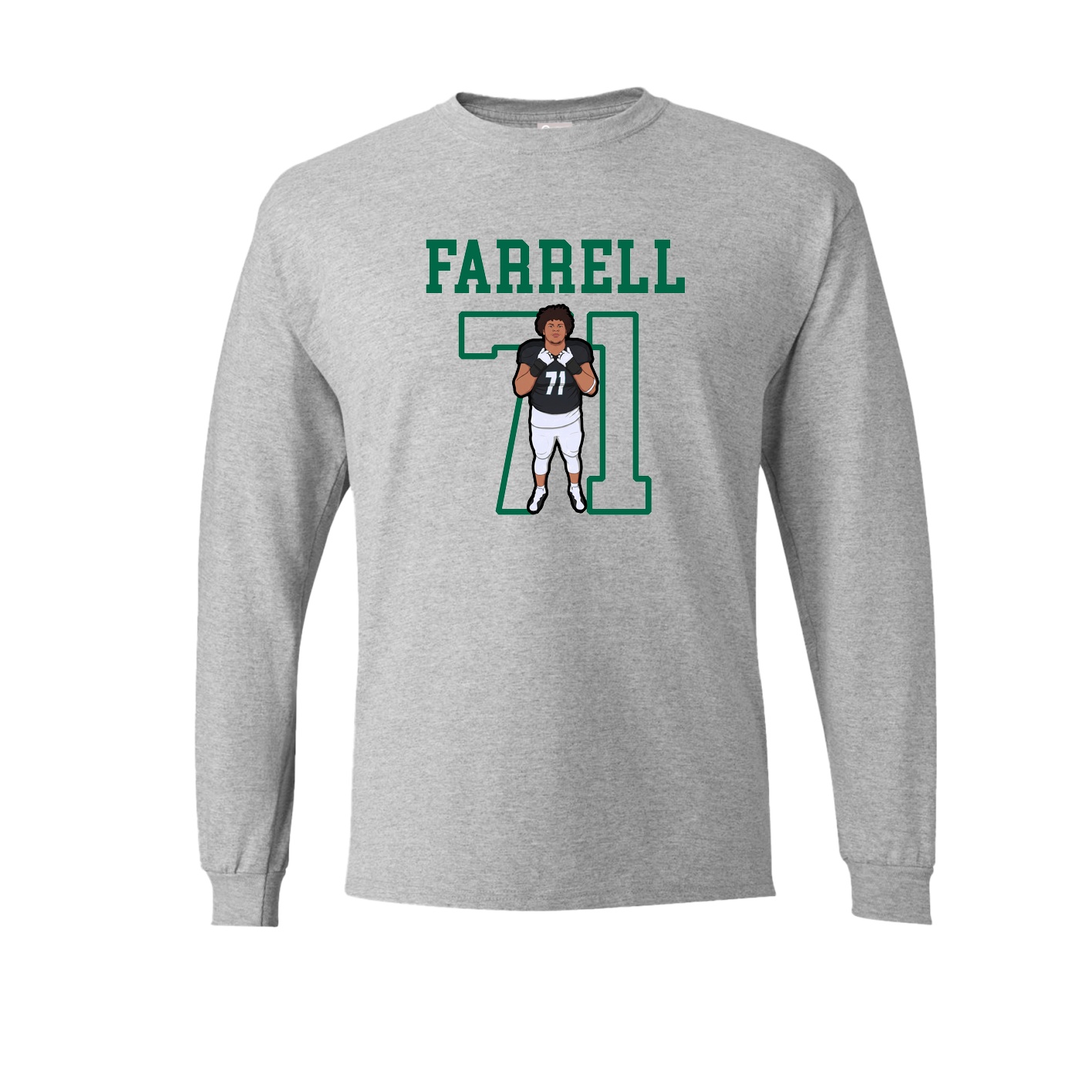 Long Sleeve Tee — Shirsey in Grey