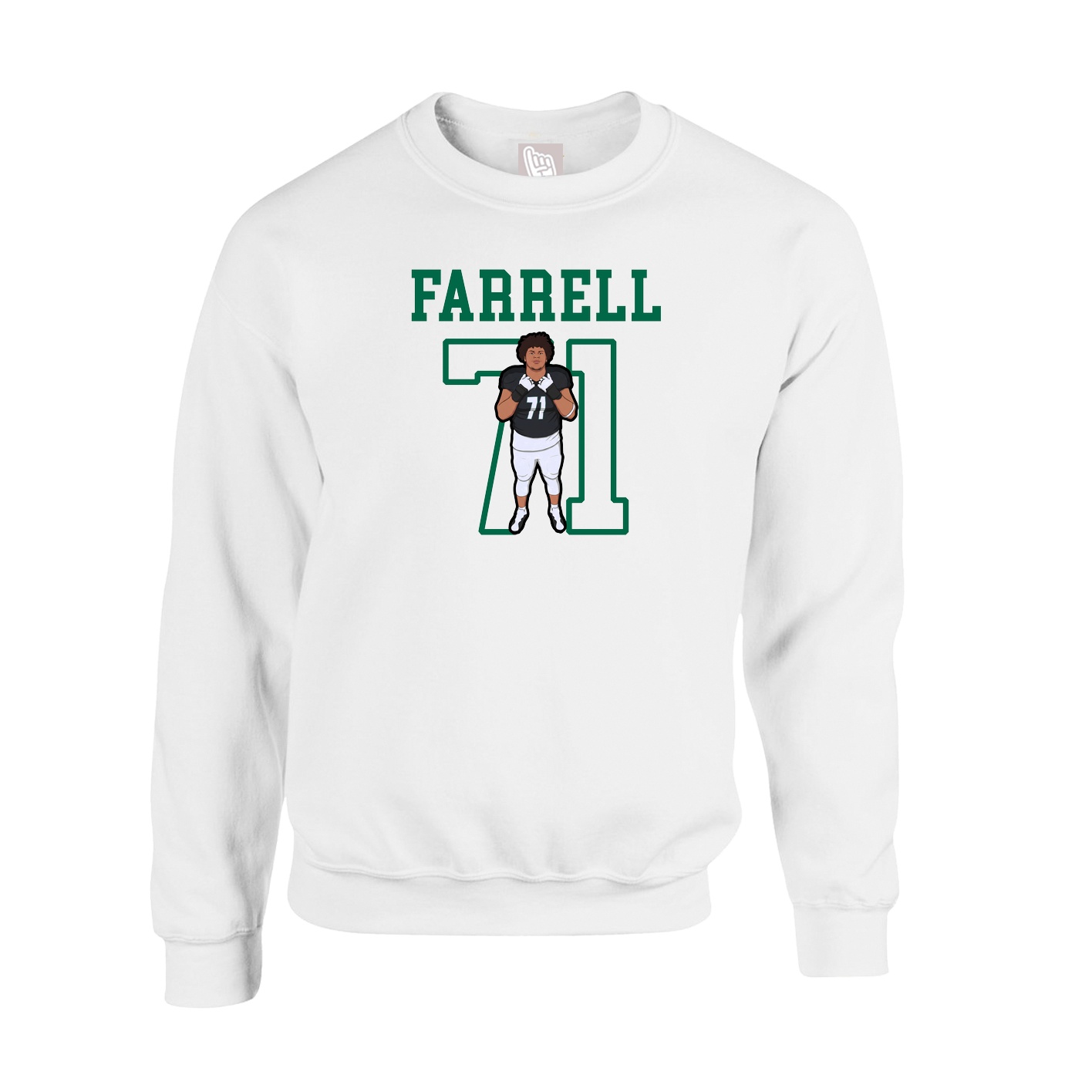 Fleece Crew — Shirsey in White