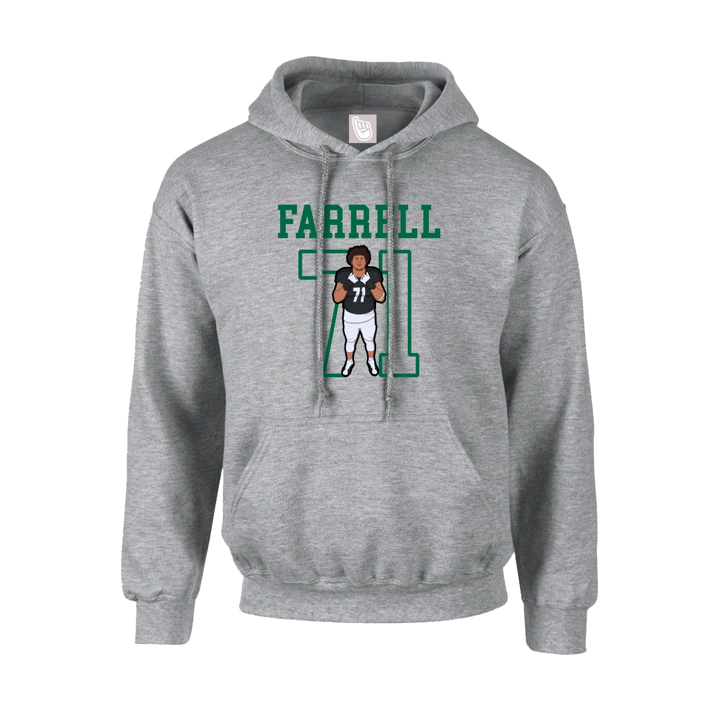 Youth Hoodie — Shirsey in Grey