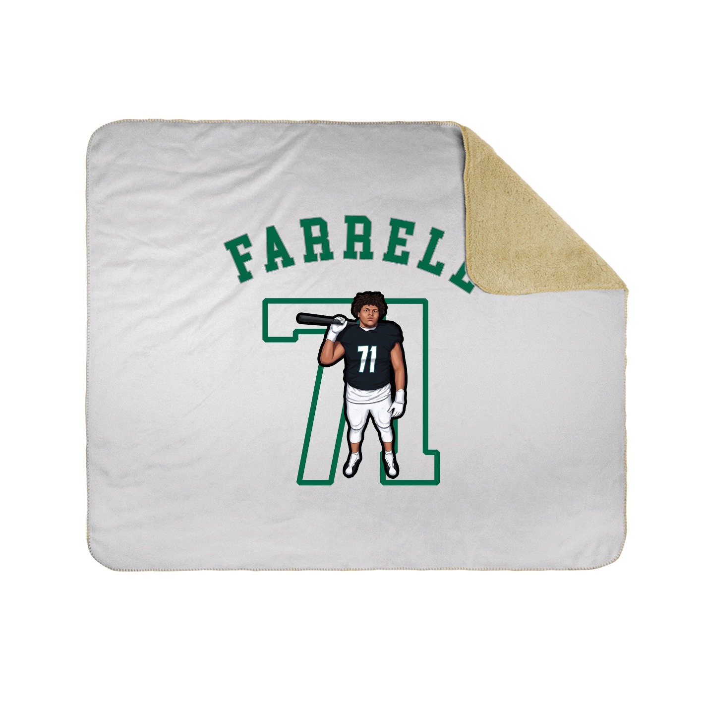 Throw Blanket — Shirsey Arch in White