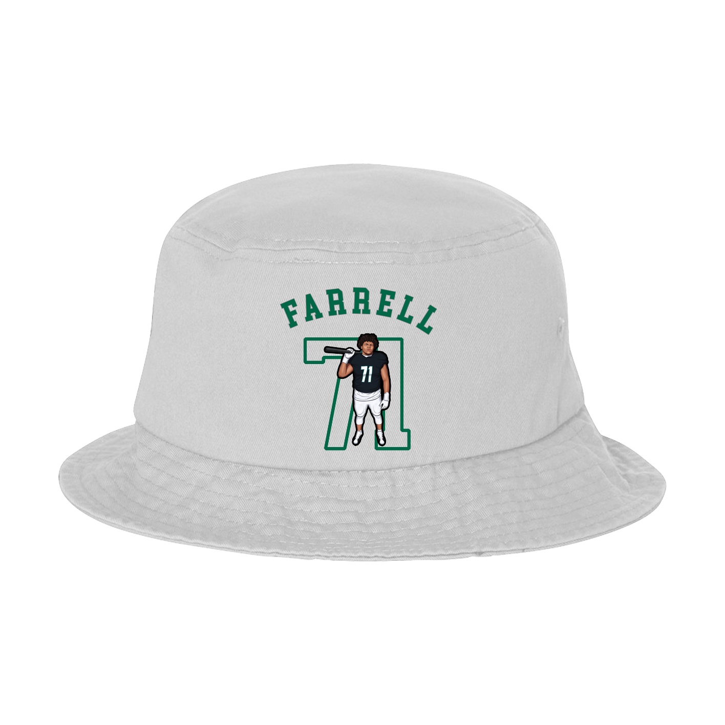 Bucket Cap — Shirsey Arch in White