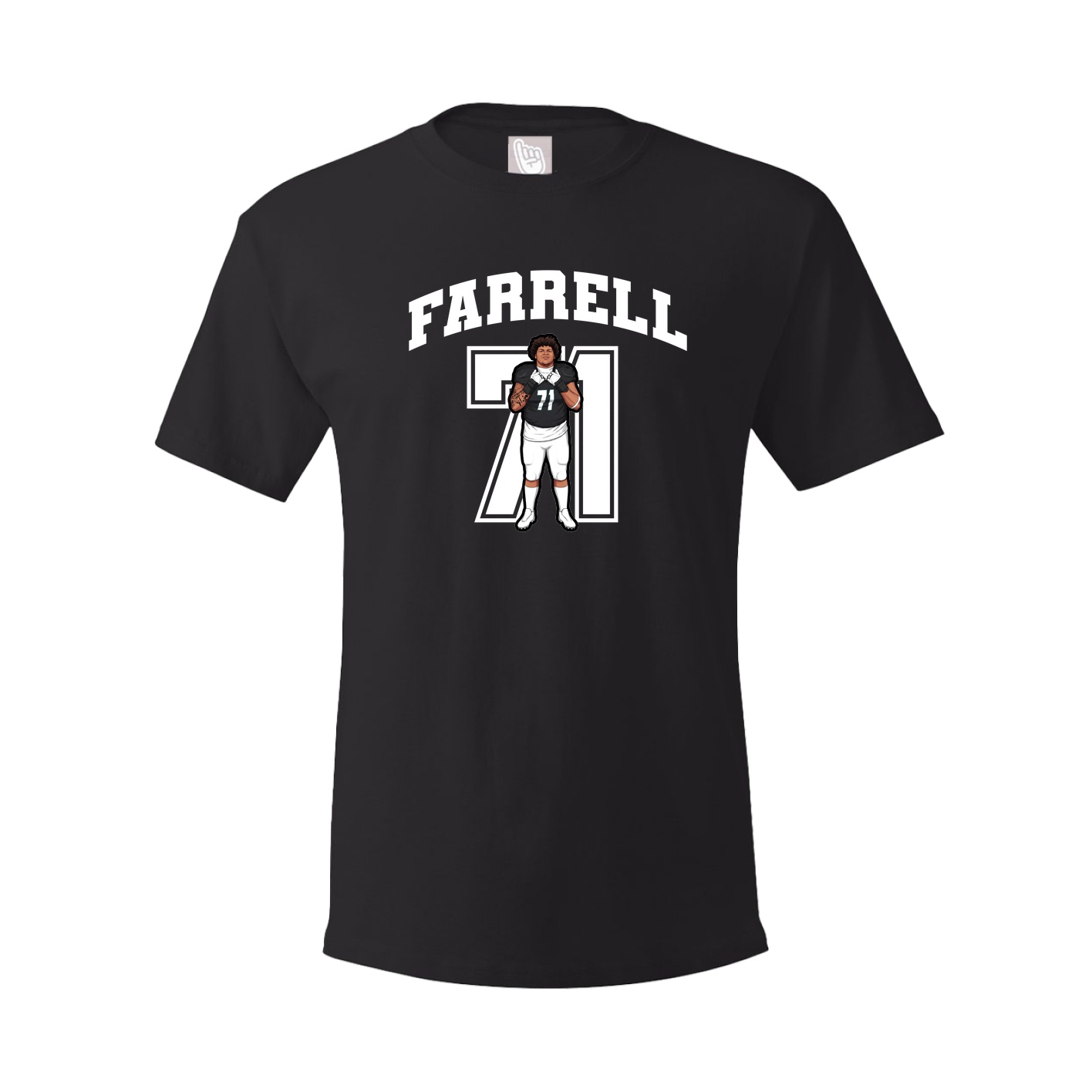 Tee — Number in Black