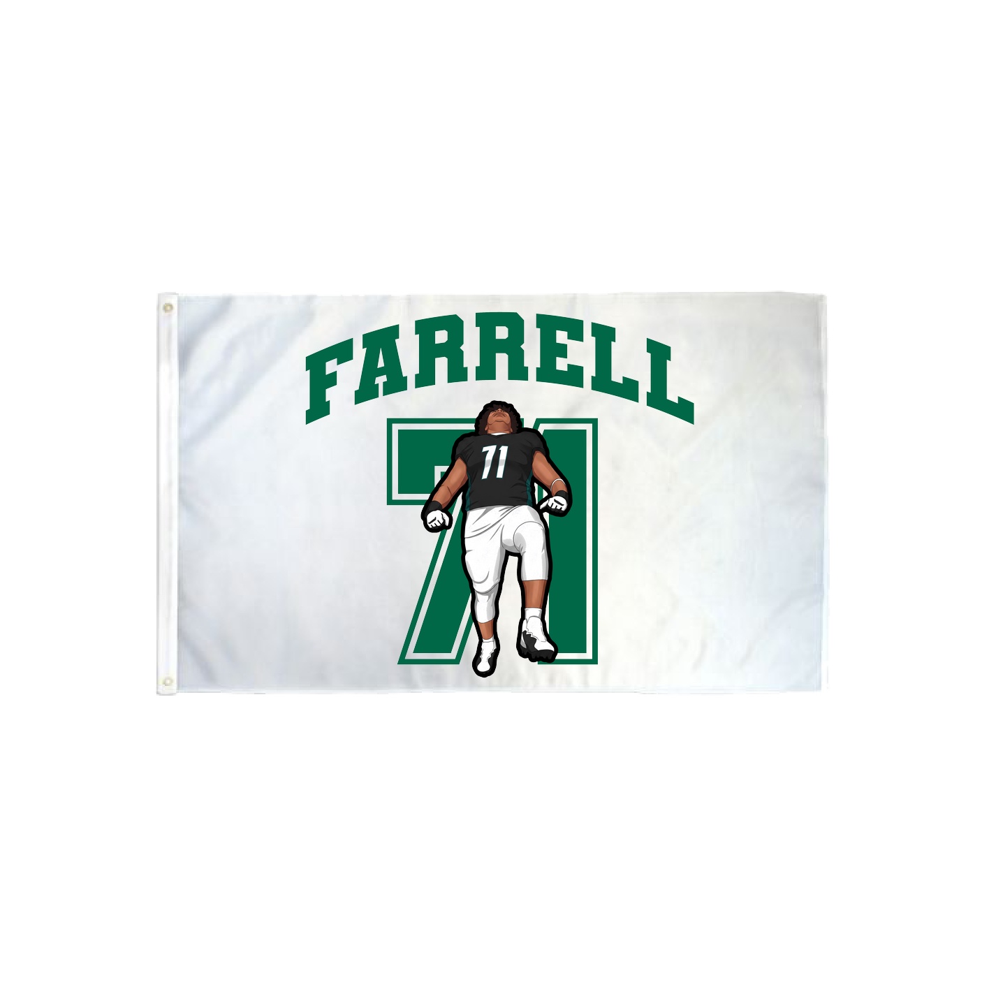 3x5 Flag — Number in Classic