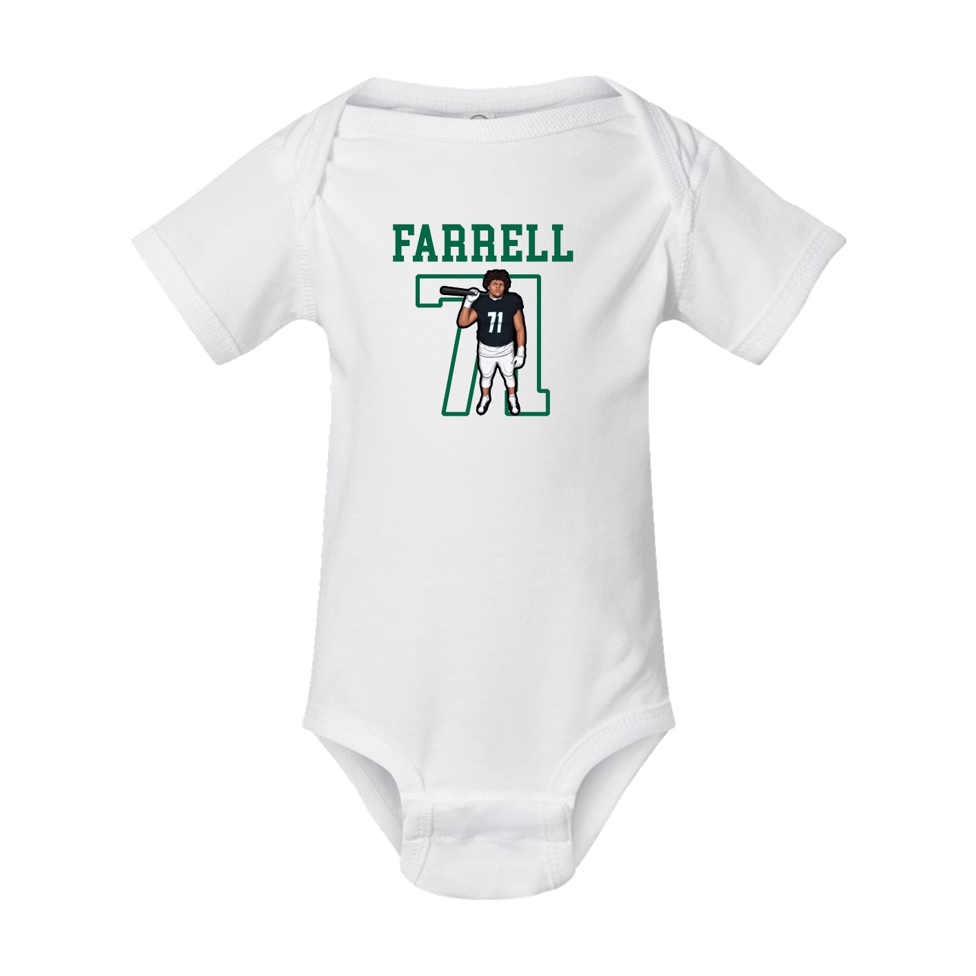 Baby Onesie — Shirsey in White