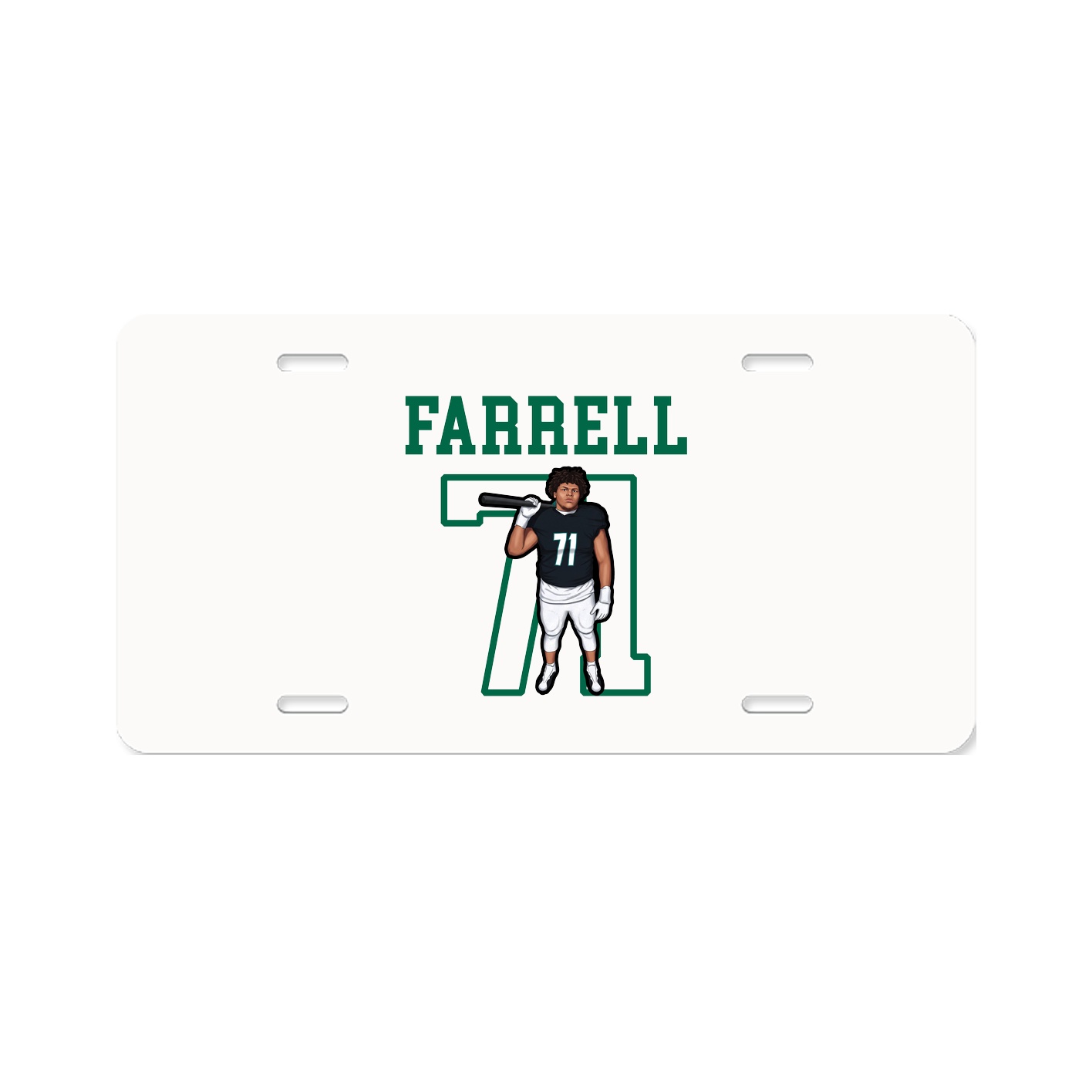 License Plate — Shirsey in Classic