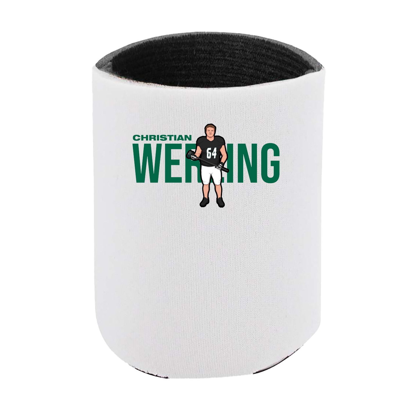 Can Holder — Player Name in White