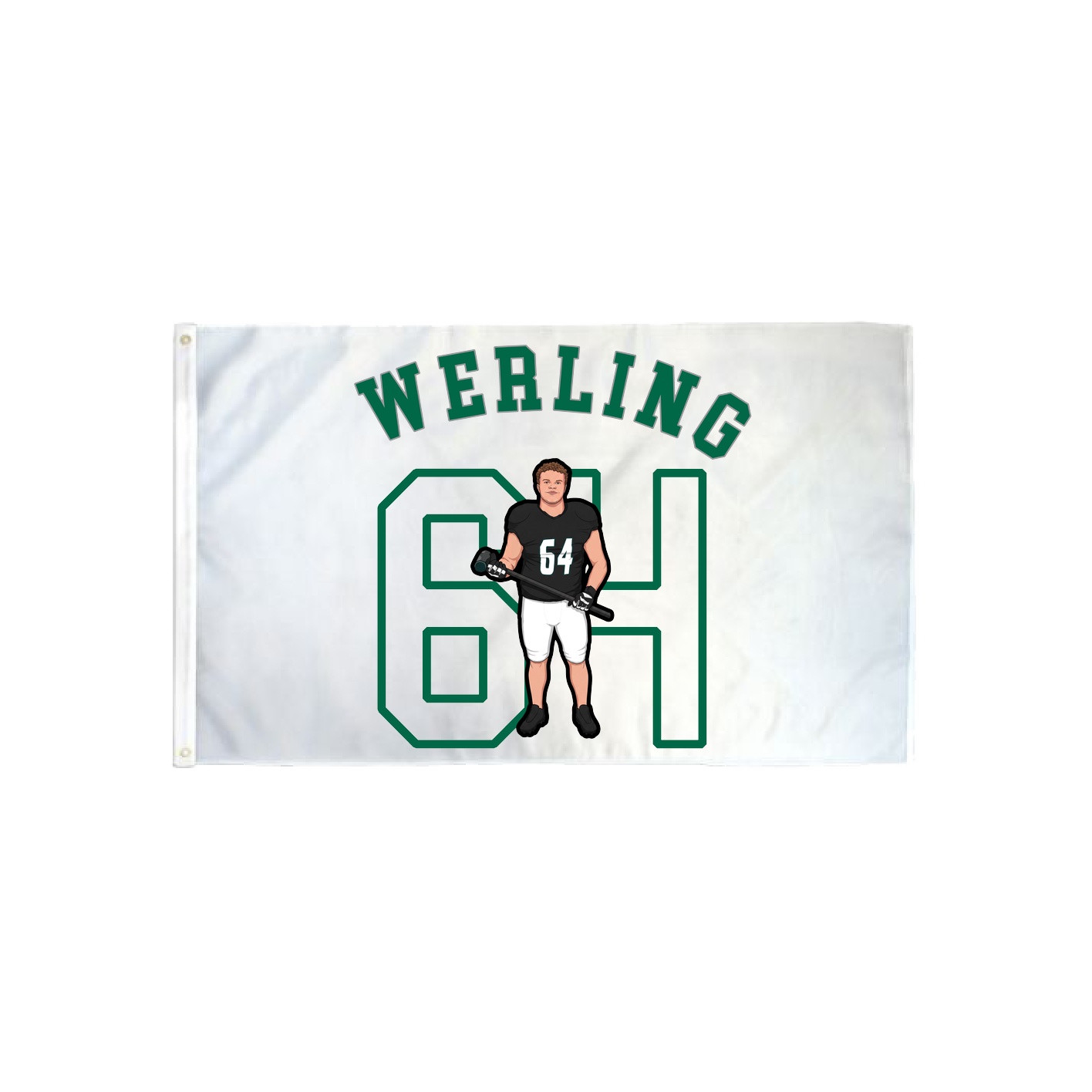 3x5 Flag — Shirsey Arch in Classic