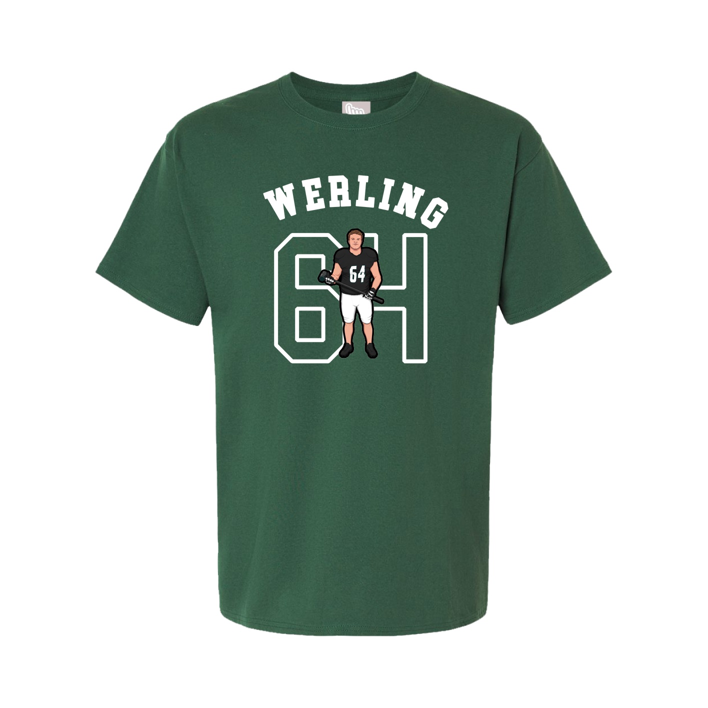 Youth Tee — Shirsey Arch in Green
