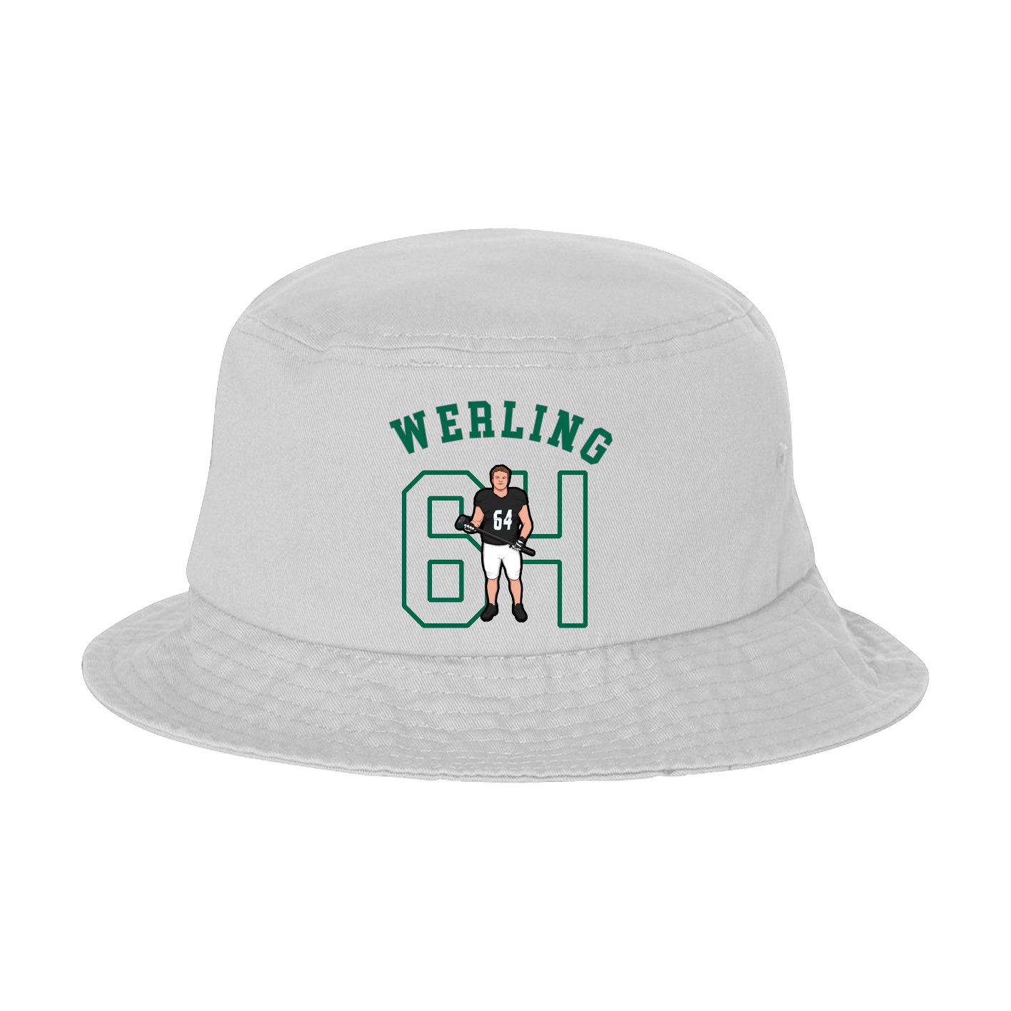 Bucket Cap — Shirsey Arch in White
